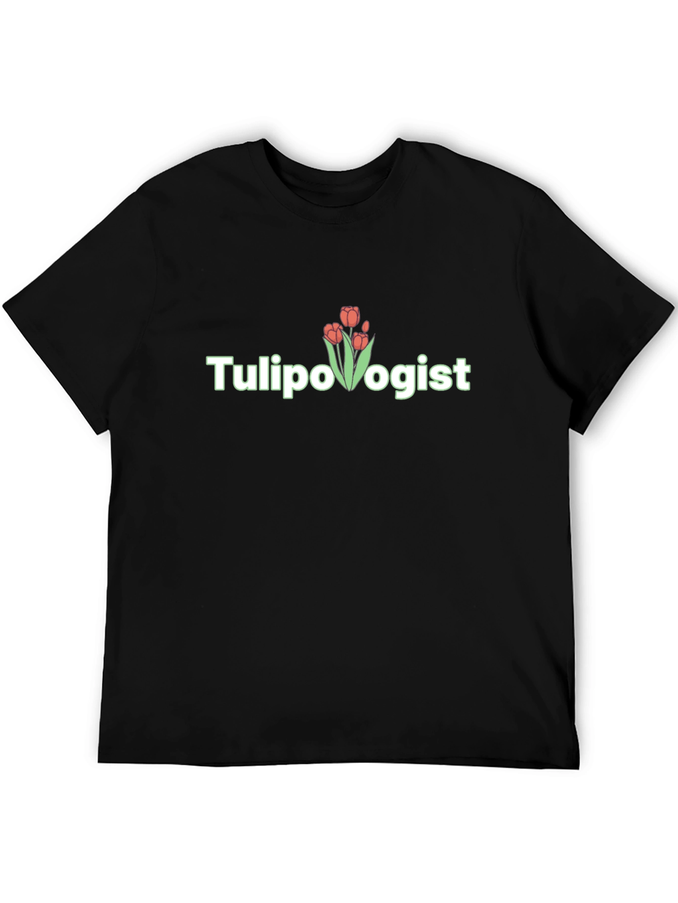 Tulipologist Graphic Tee - Floral Humor