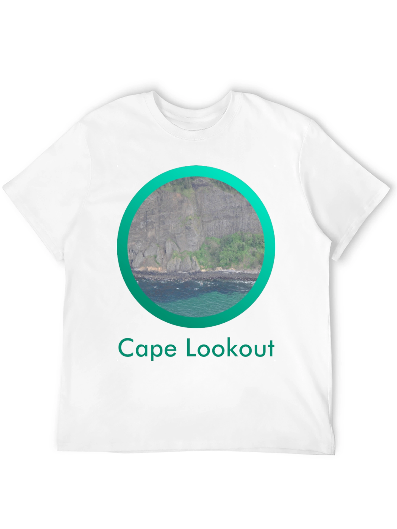 Cape Lookout Graphic T-Shirt - Coastal Design