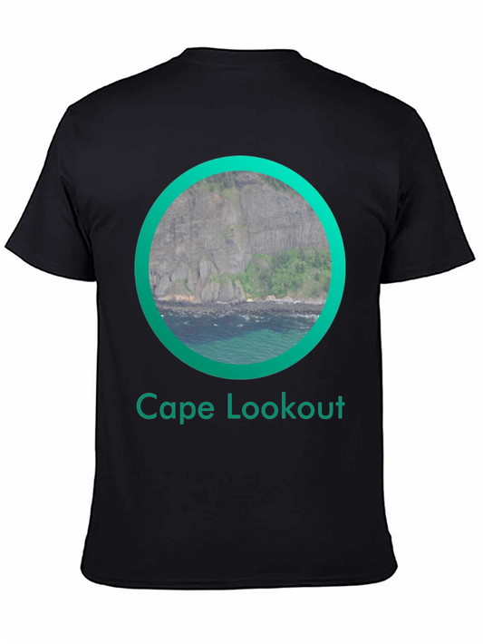 Cape Lookout Graphic T-Shirt - Coastal Design
