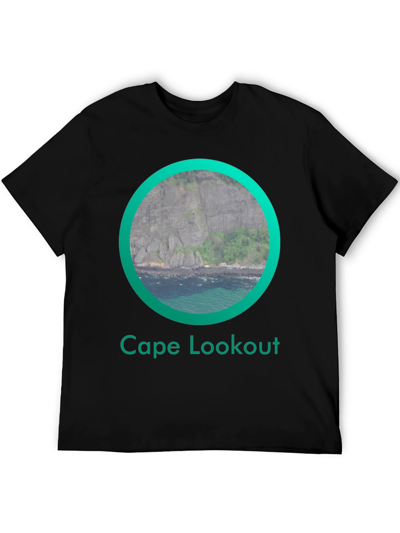 Cape Lookout Graphic T-Shirt - Coastal Design