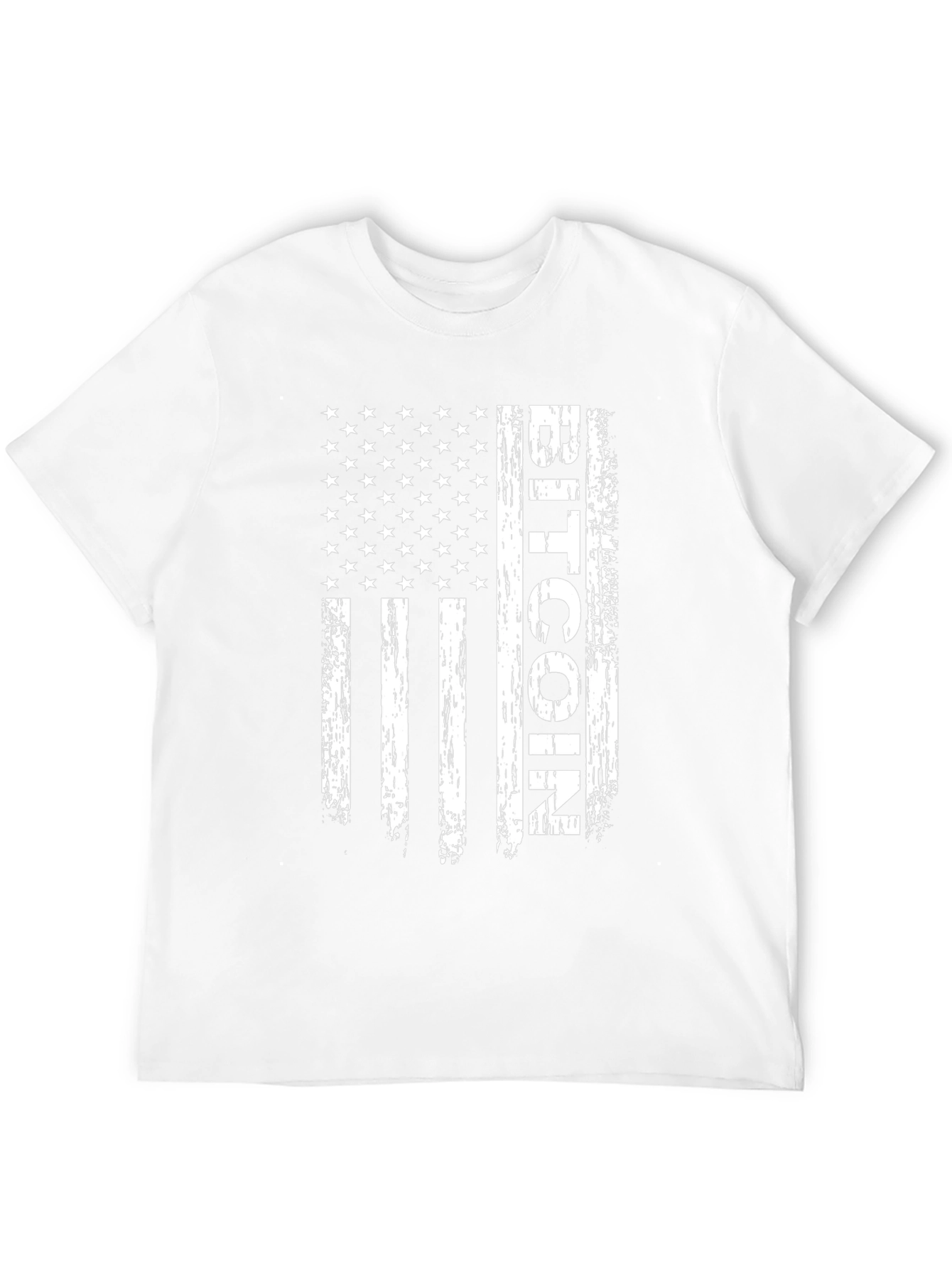 Bitcoin USA Flag T-Shirt - Crypto Patriot Tee