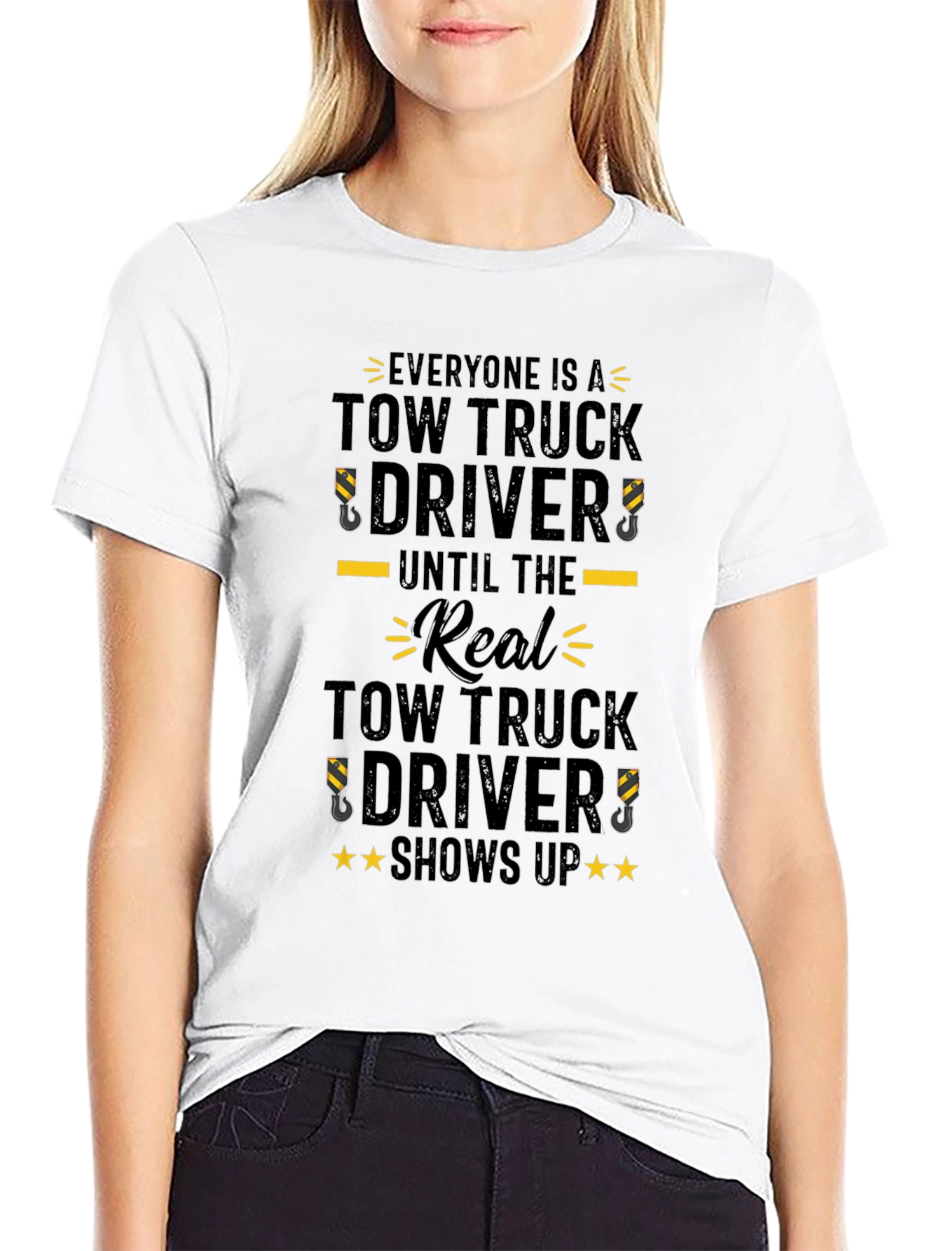 Tow Truck Driver Graphic T-Shirt