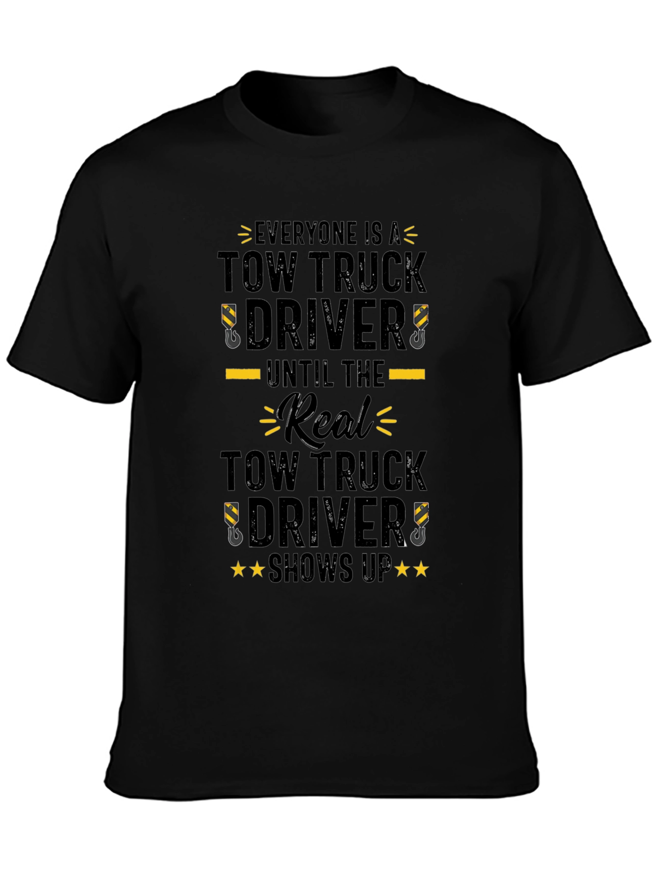 Tow Truck Driver Graphic T-Shirt