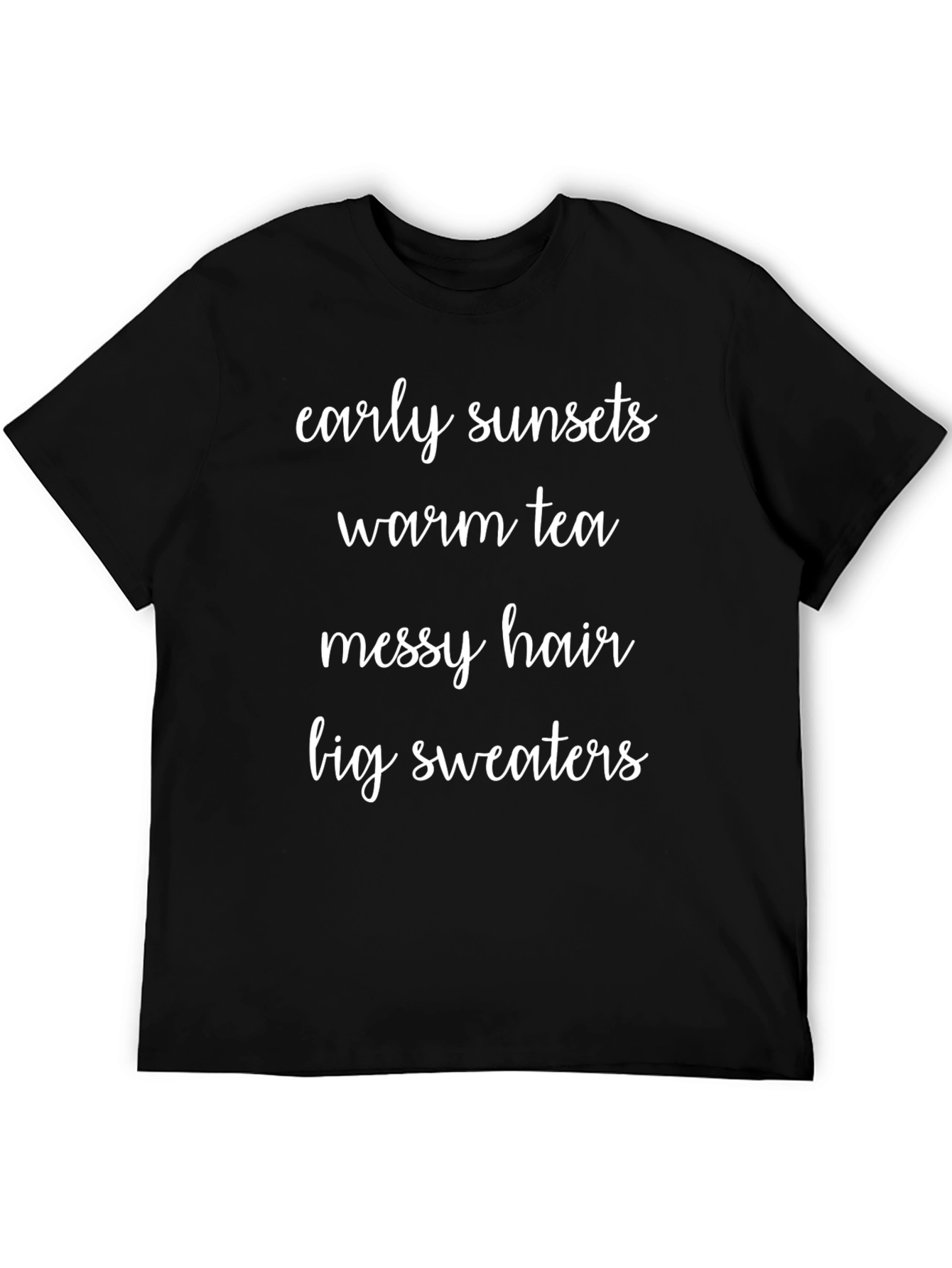 Early Sunsets Warm Tea T-Shirt