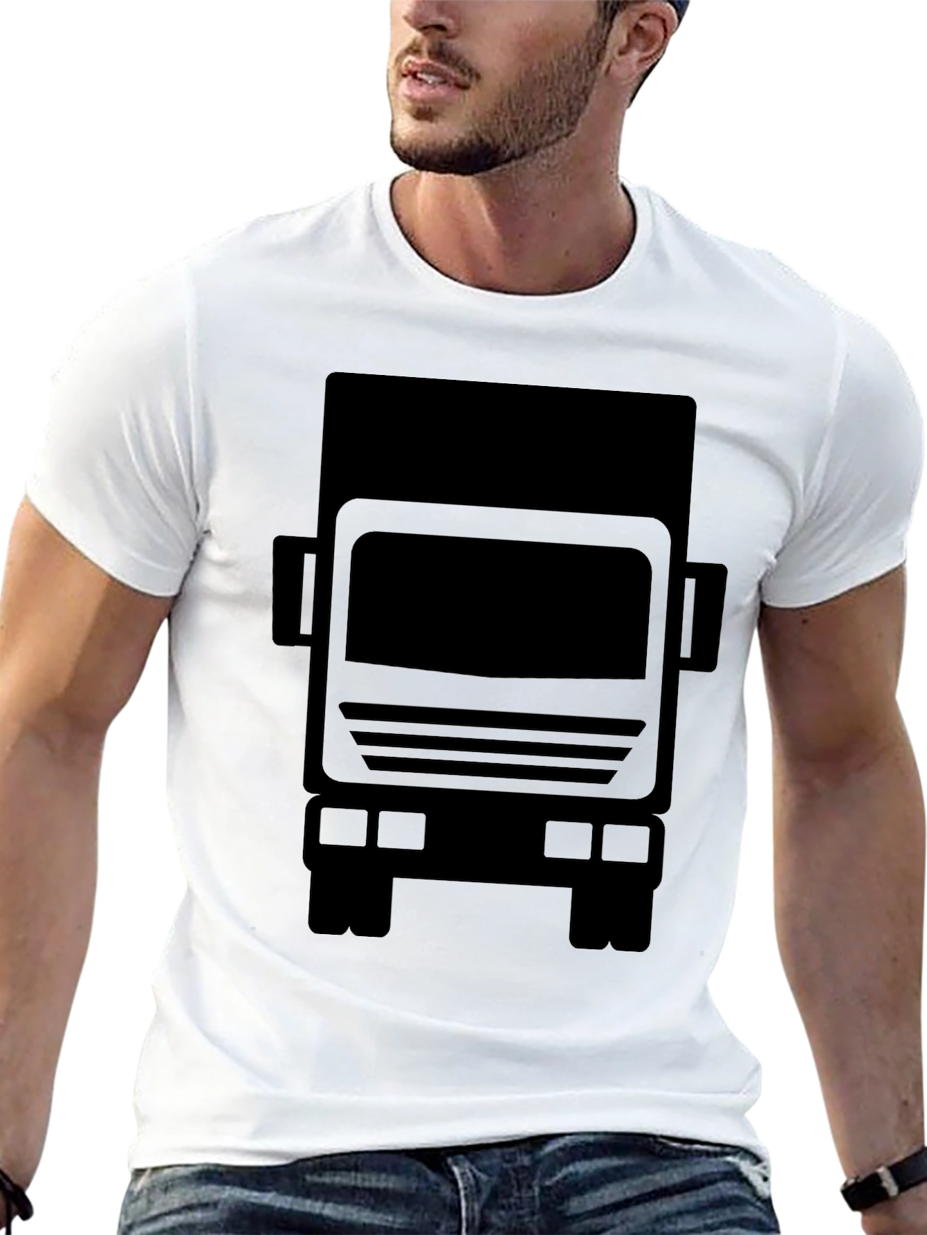 Truck Graphic Tee - Heavy Duty Style
