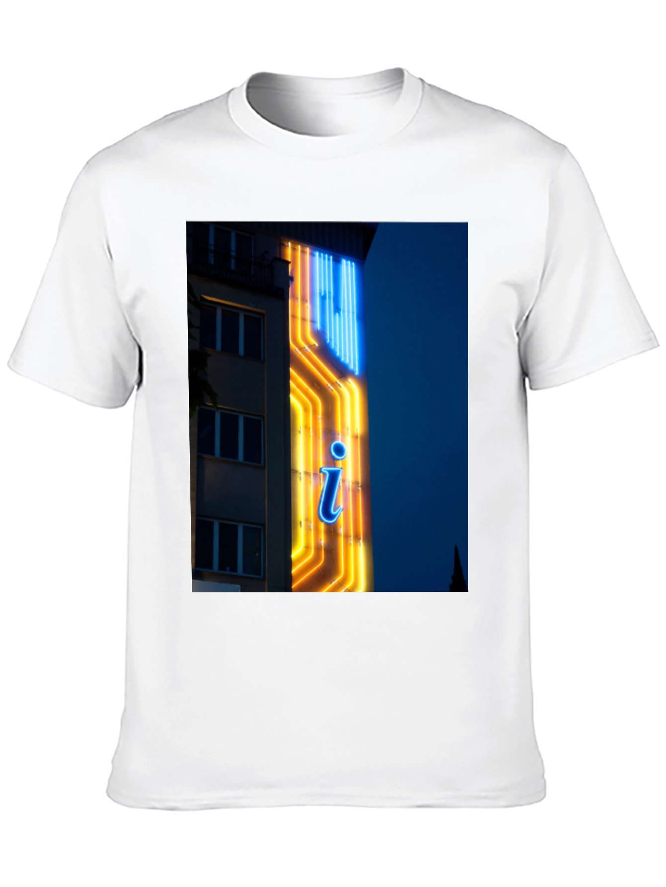 Neon Sign Graphic T-Shirt