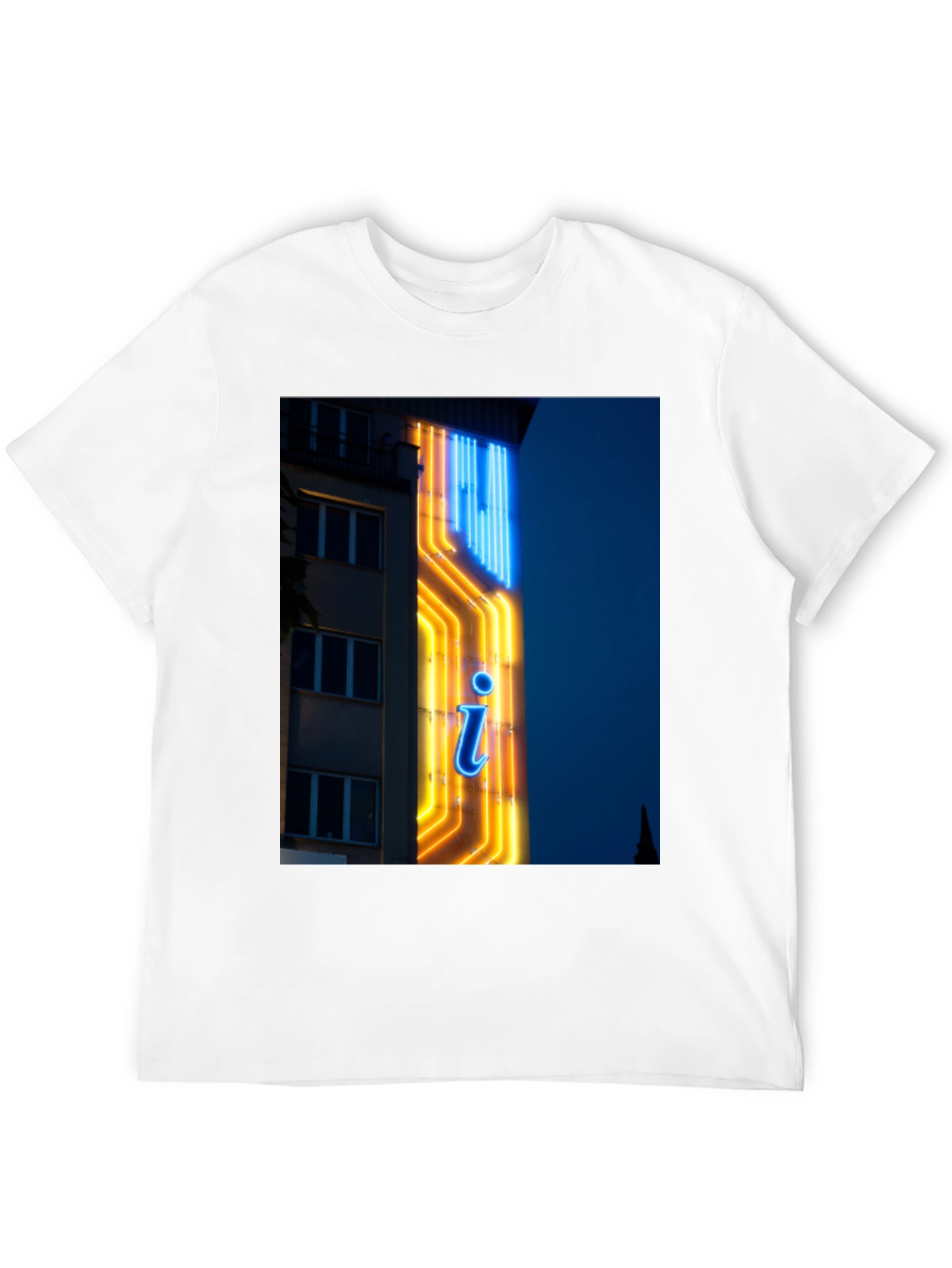 Neon Sign Graphic T-Shirt