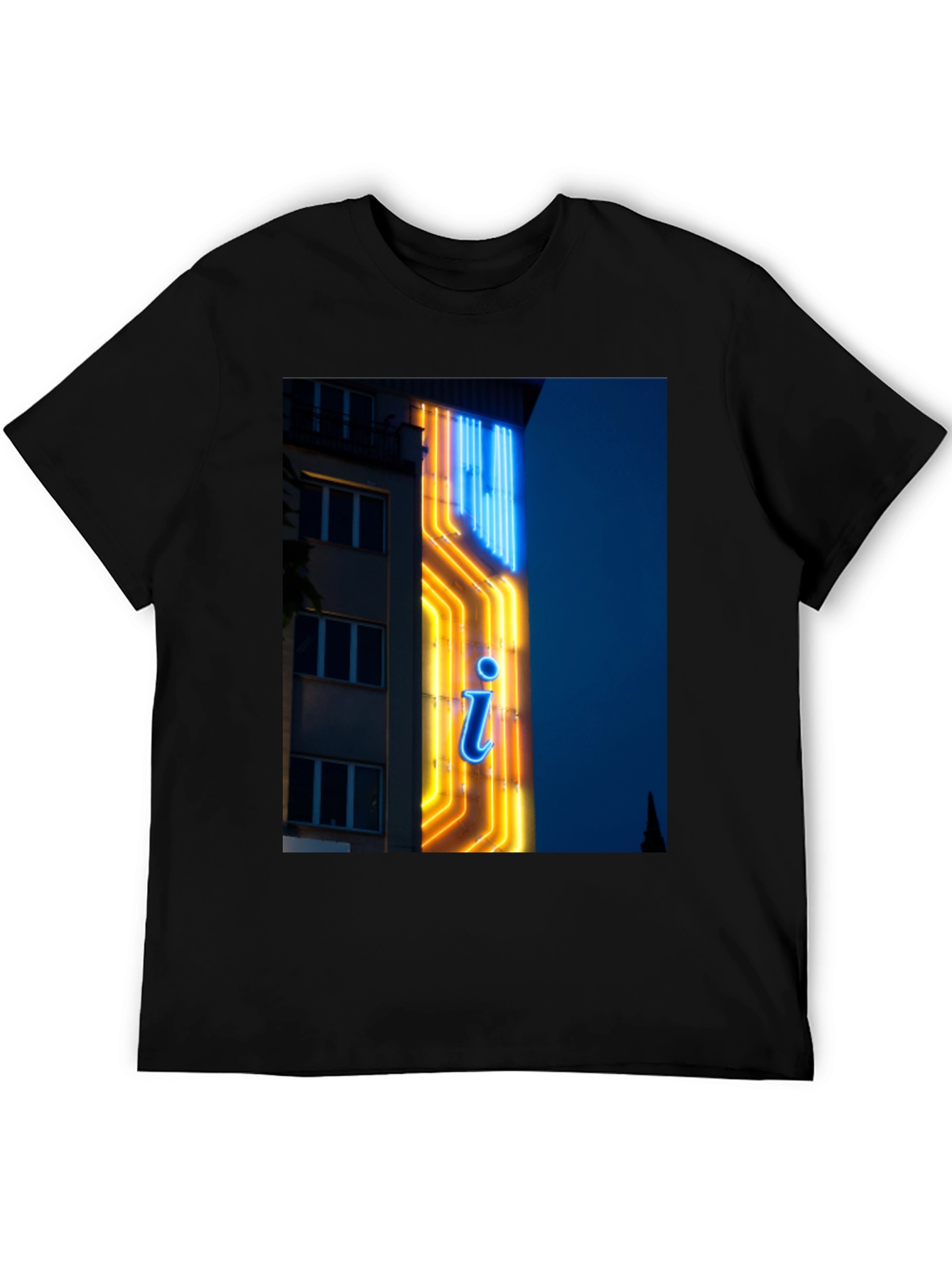 Neon Sign Graphic T-Shirt