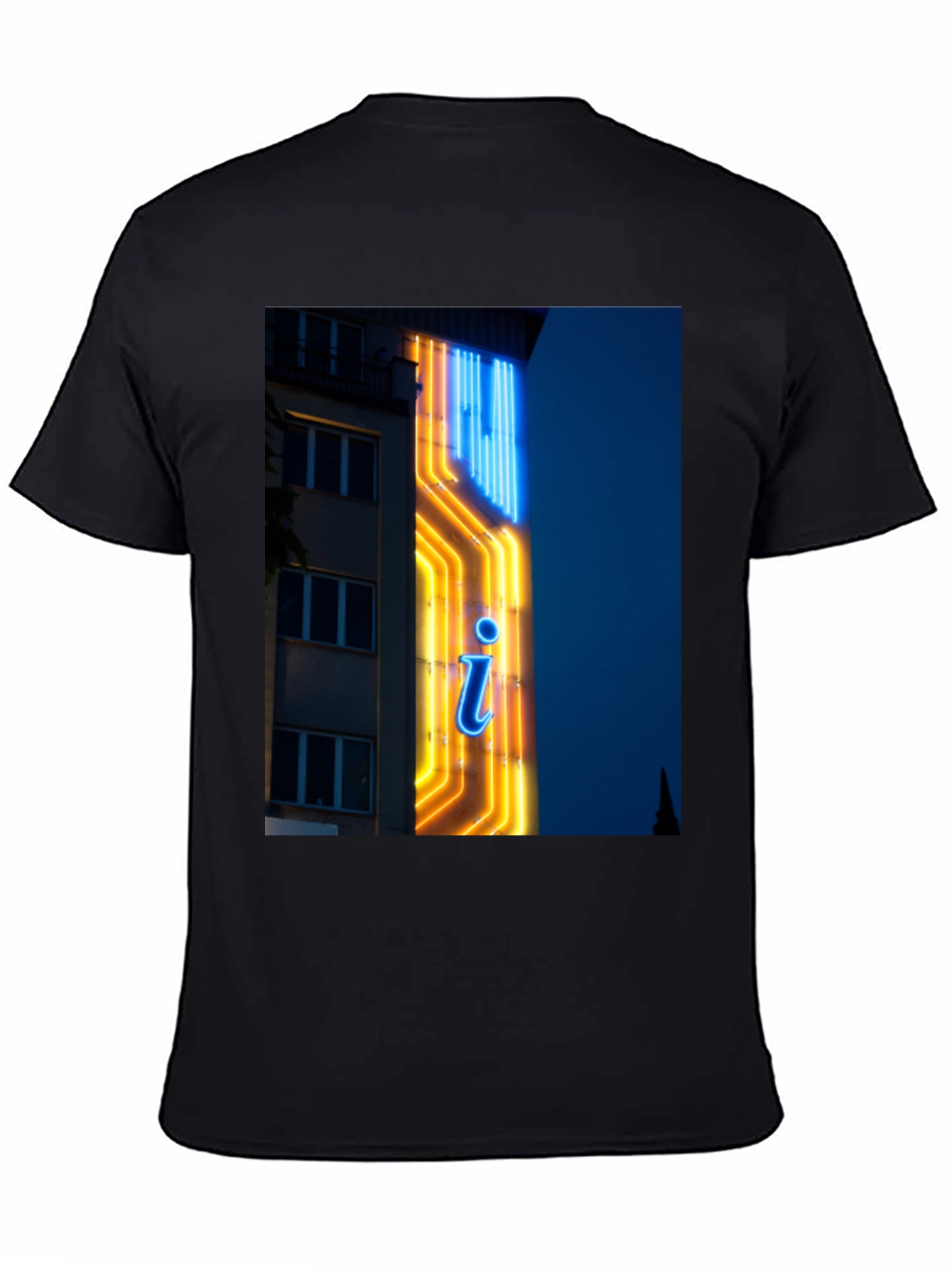 Neon Sign Graphic T-Shirt