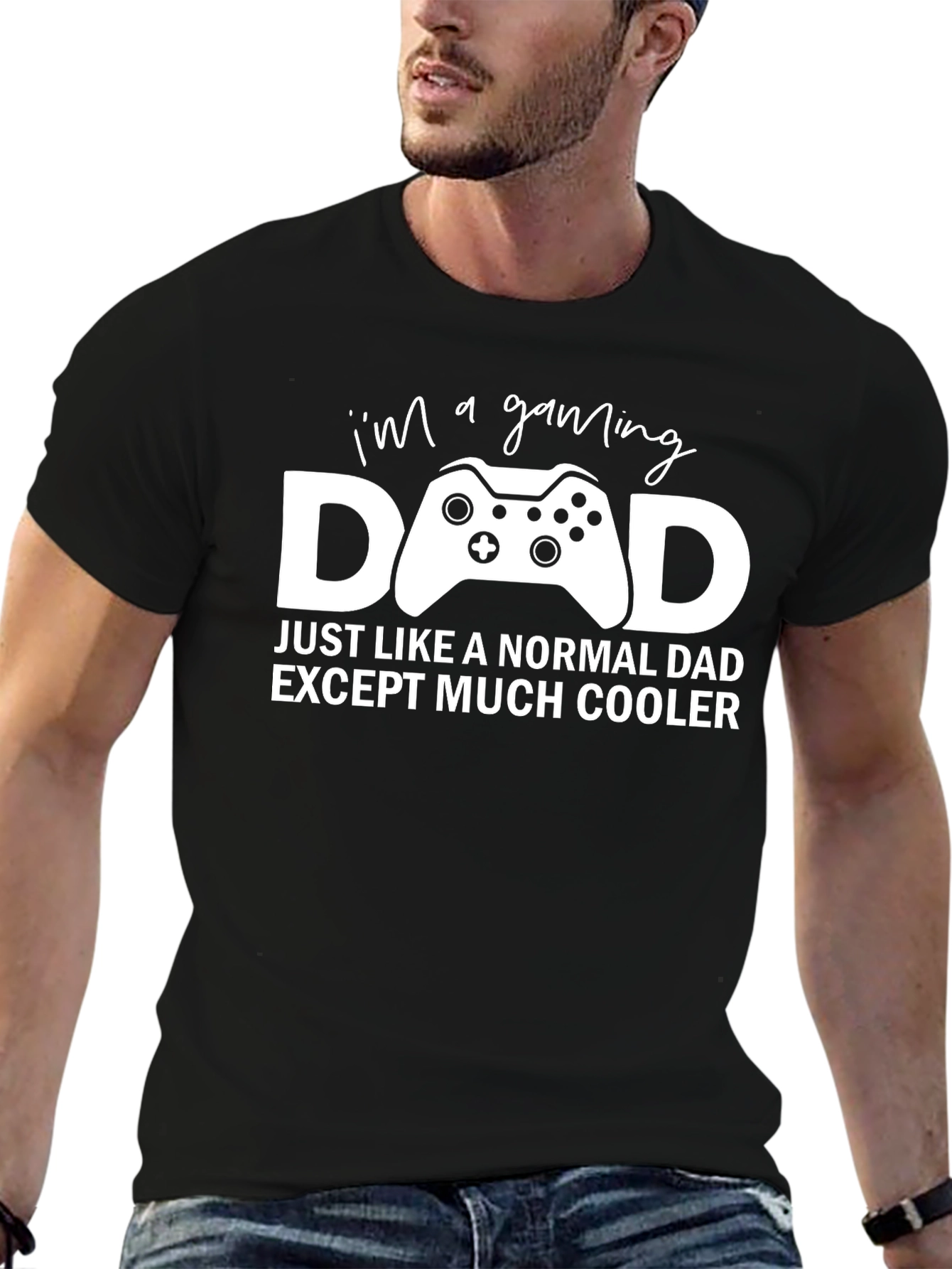 Gaming Dad T-Shirt - Cool Gamer Father Tee