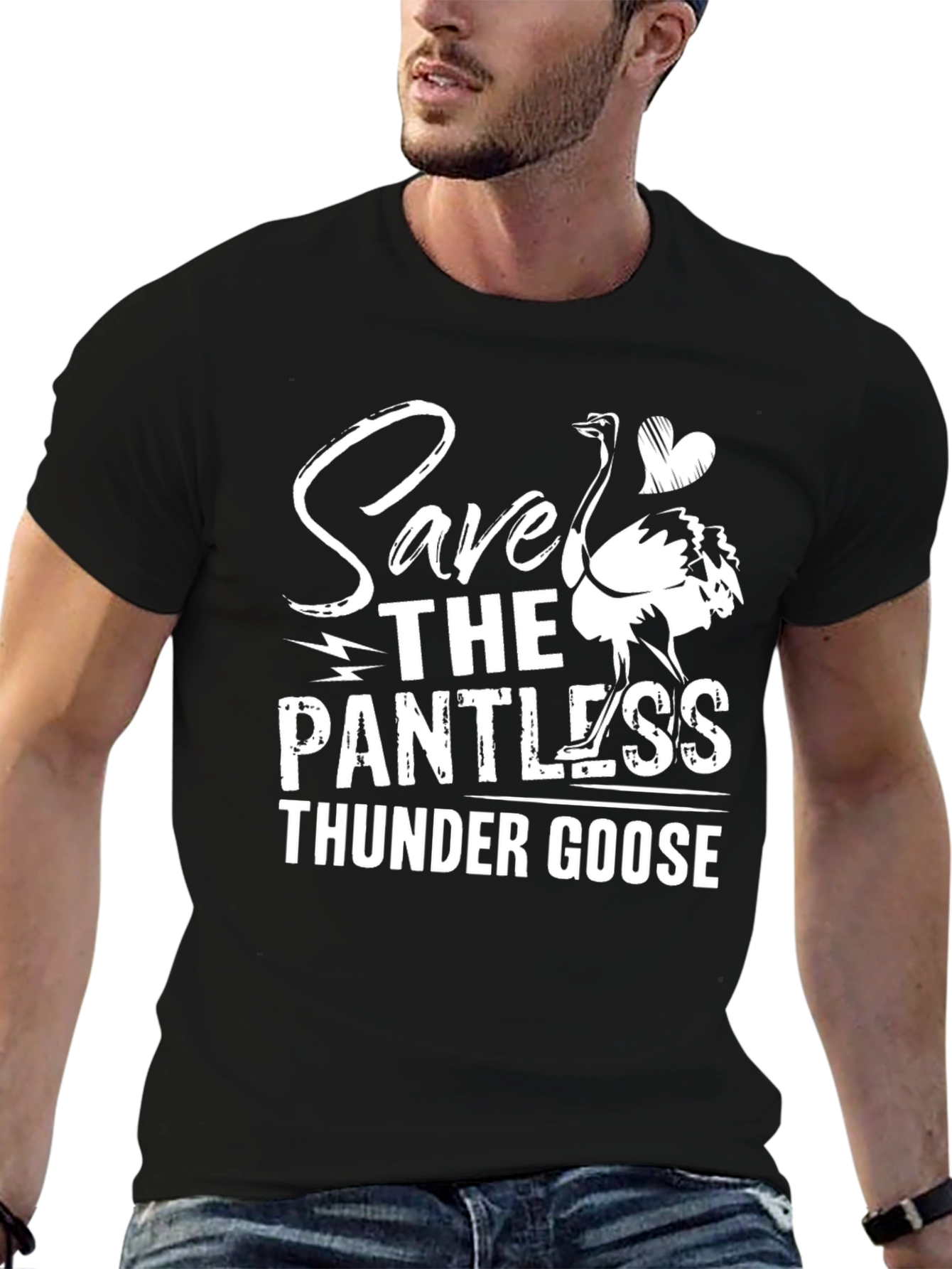 Save The Pantless Thunder Goose T-Shirt