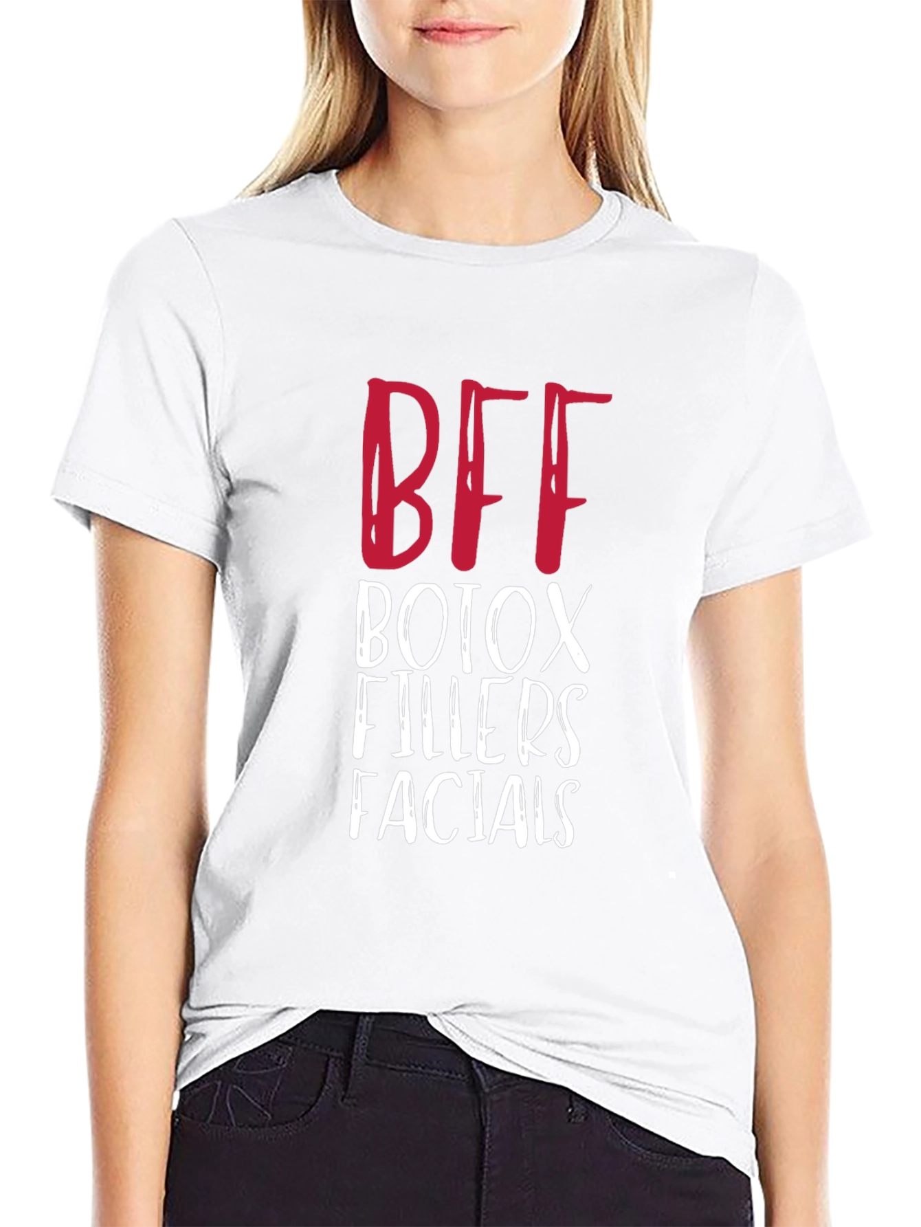 BFF Botox Fillers Facials Graphic Tee