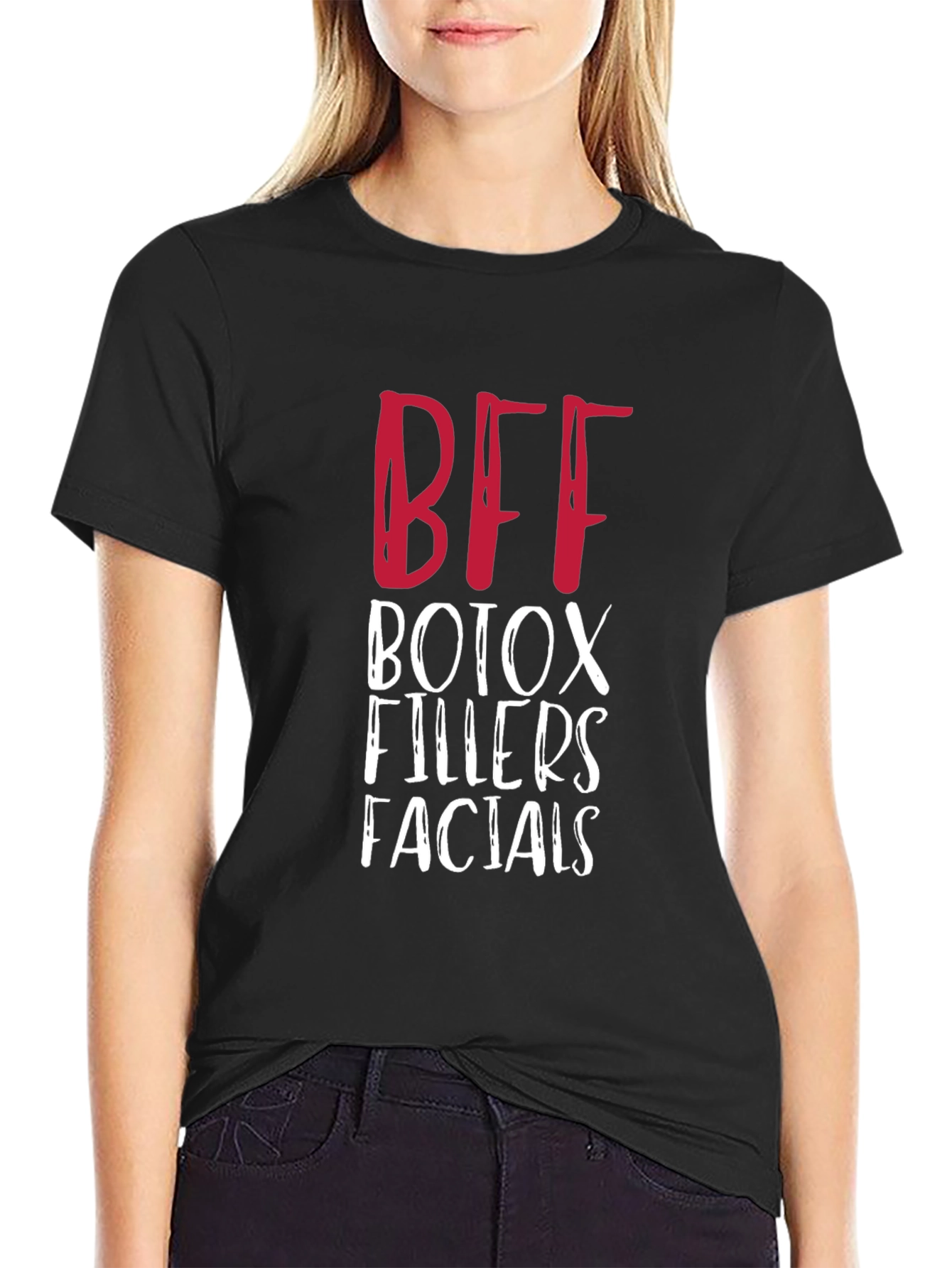 BFF Botox Fillers Facials Graphic Tee