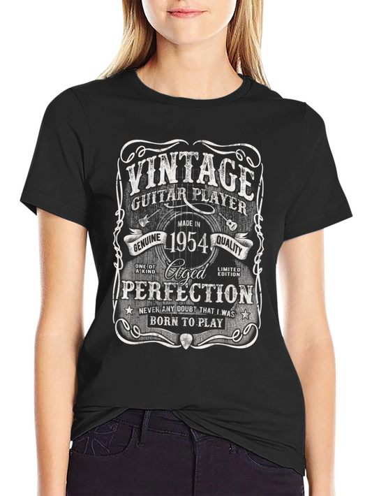 Vintage 1954 Guitar Player T-Shirt