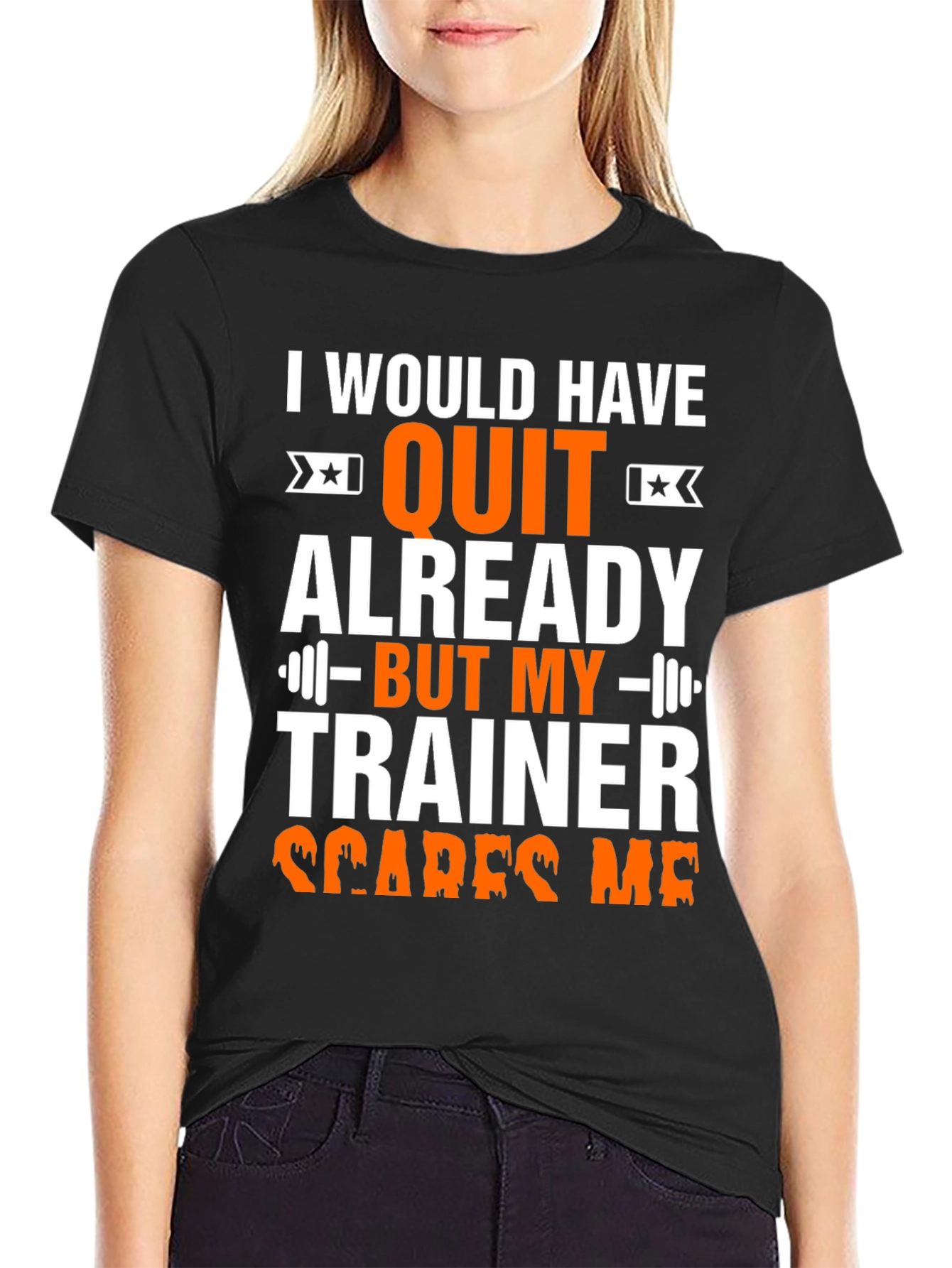 Funny Workout Trainer Graphic T-Shirt