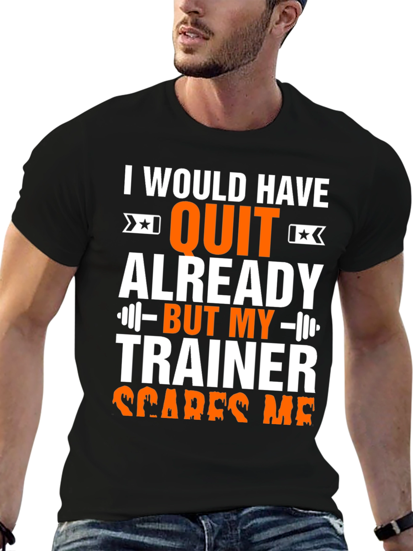 Funny Workout Trainer Graphic T-Shirt