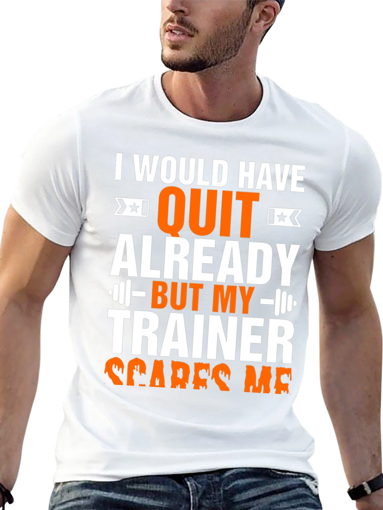 Funny Workout Trainer Graphic T-Shirt