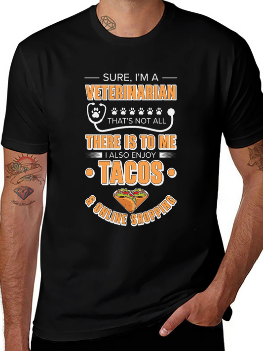 Veterinarian Taco & Online Shopping T-Shirt