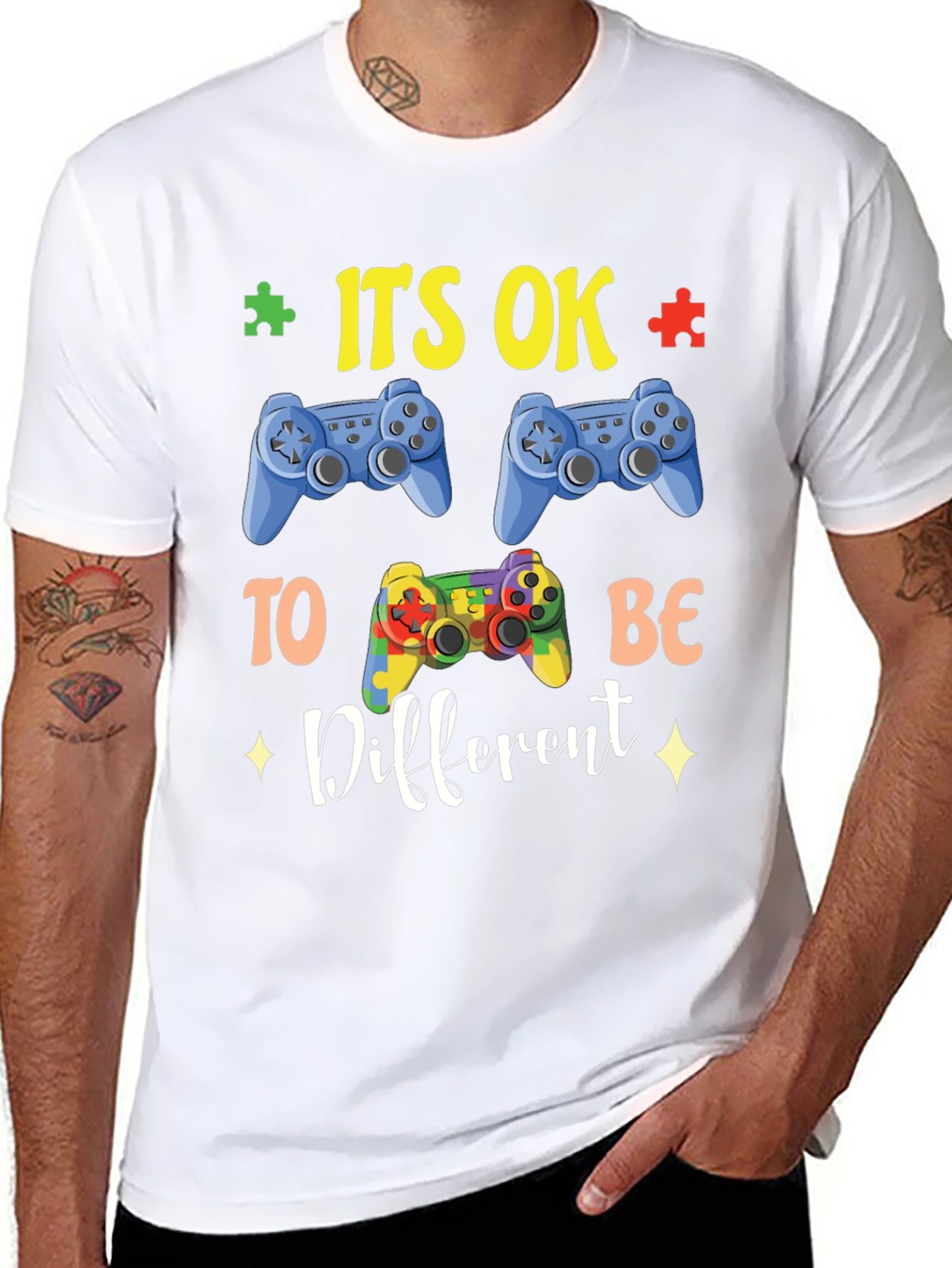 Autism Awareness Gaming T-Shirt