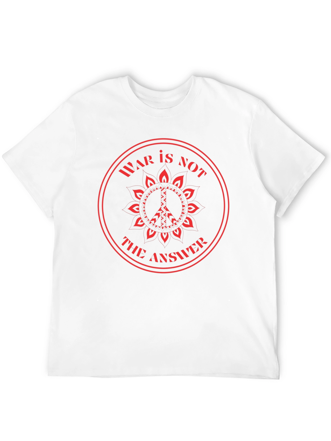 War is Not the Answer Graphic Tee