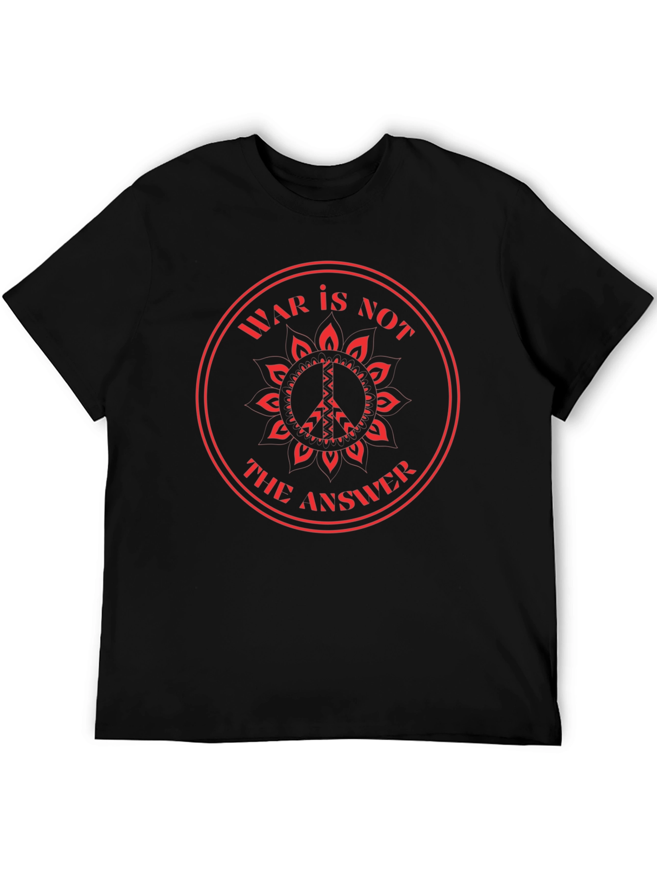 War is Not the Answer Graphic Tee