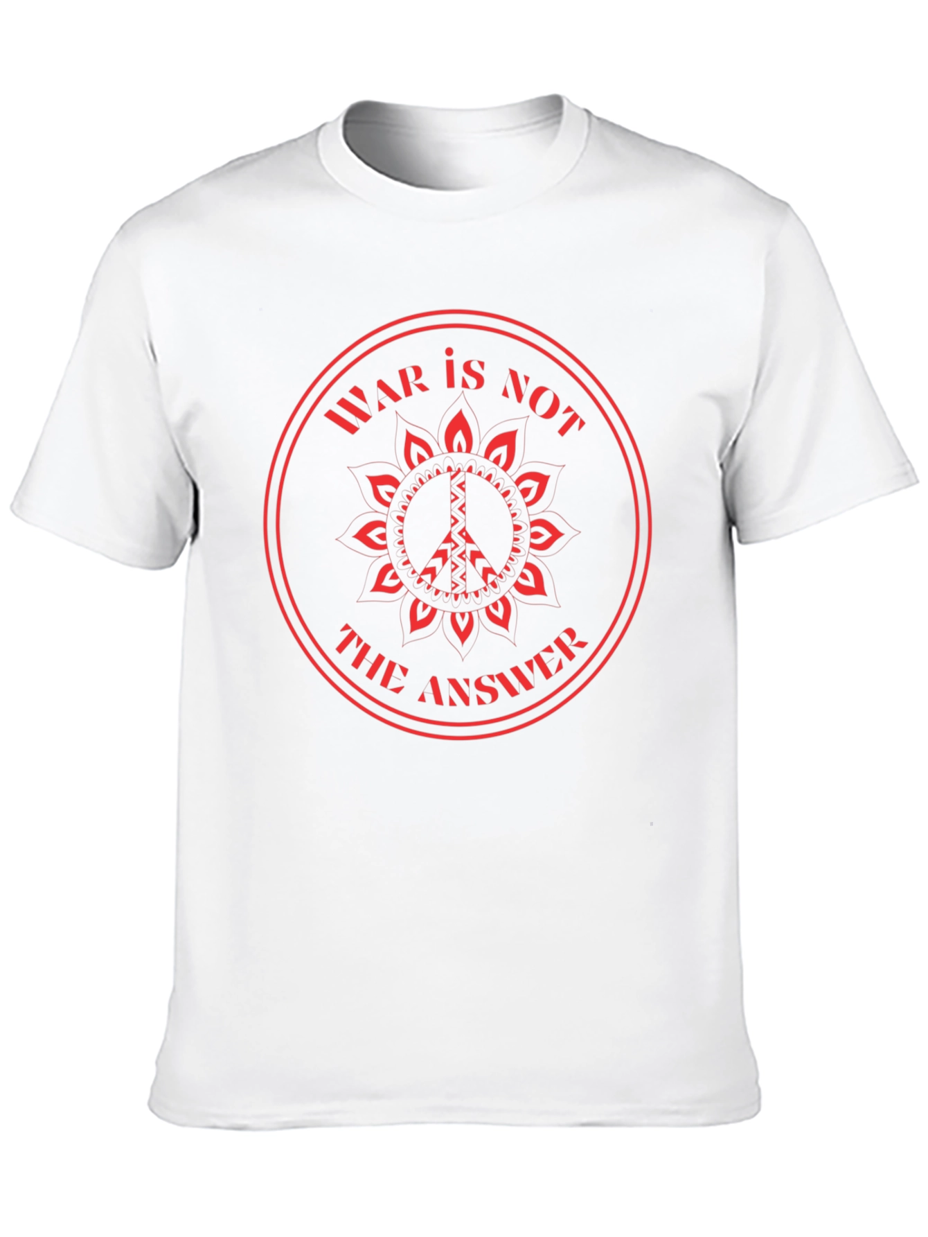 War is Not the Answer Graphic Tee