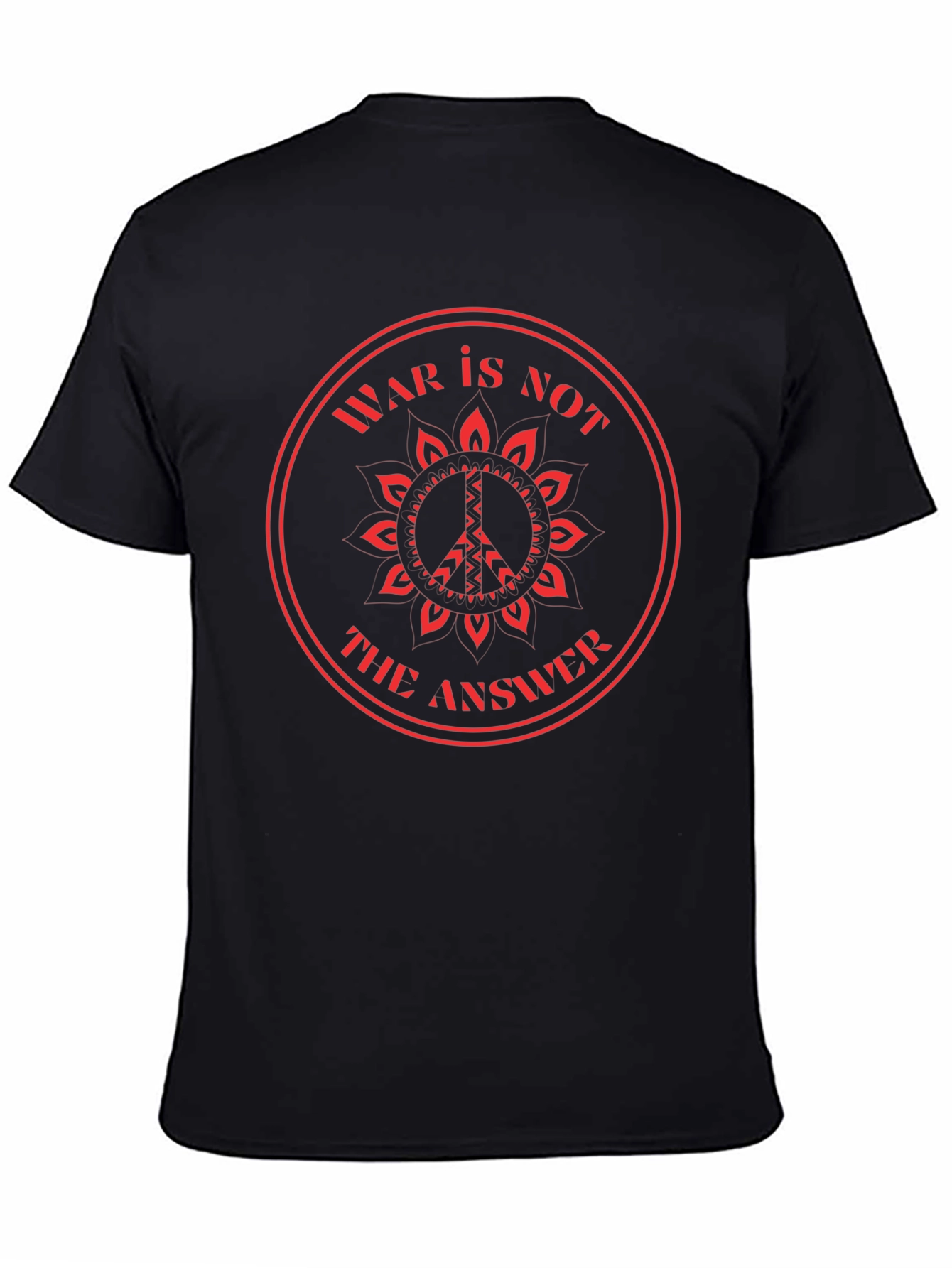War is Not the Answer Graphic Tee