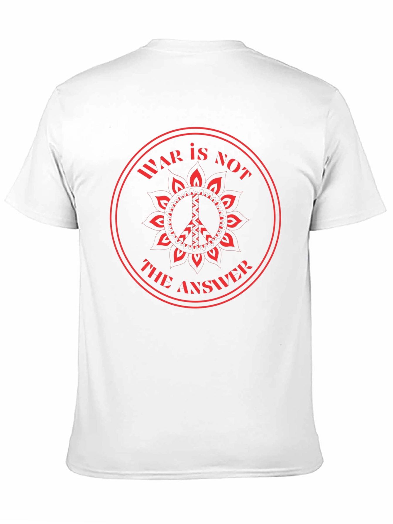 War is Not the Answer Graphic Tee