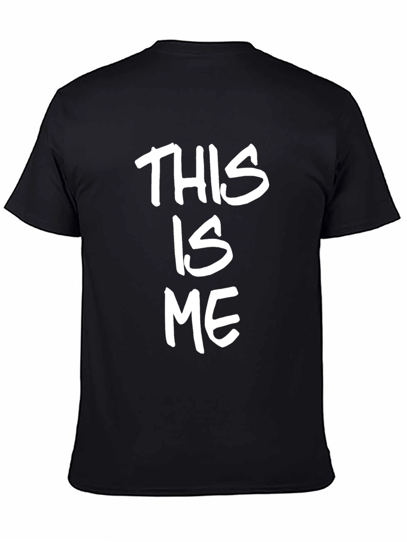 This Is Me Black Crew Neck T-Shirt