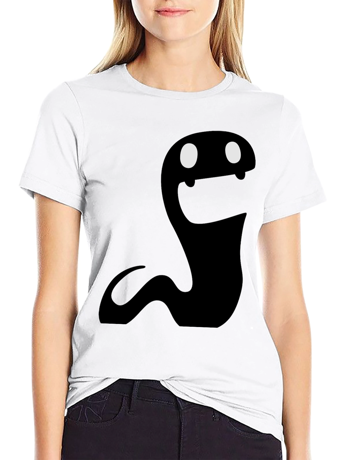 Spooky Snake Graphic Tee - Unique Halloween T-Shirt