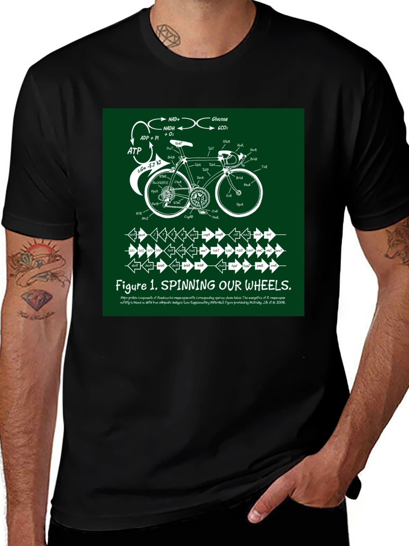 Spinning Our Wheels T-Shirt