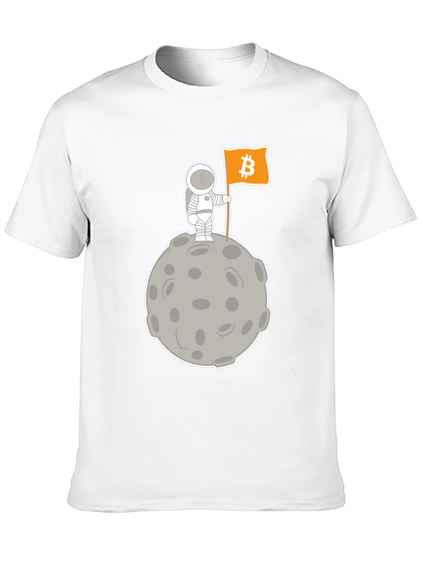 Bitcoin Astronaut T-Shirt - Crypto To The Moon!
