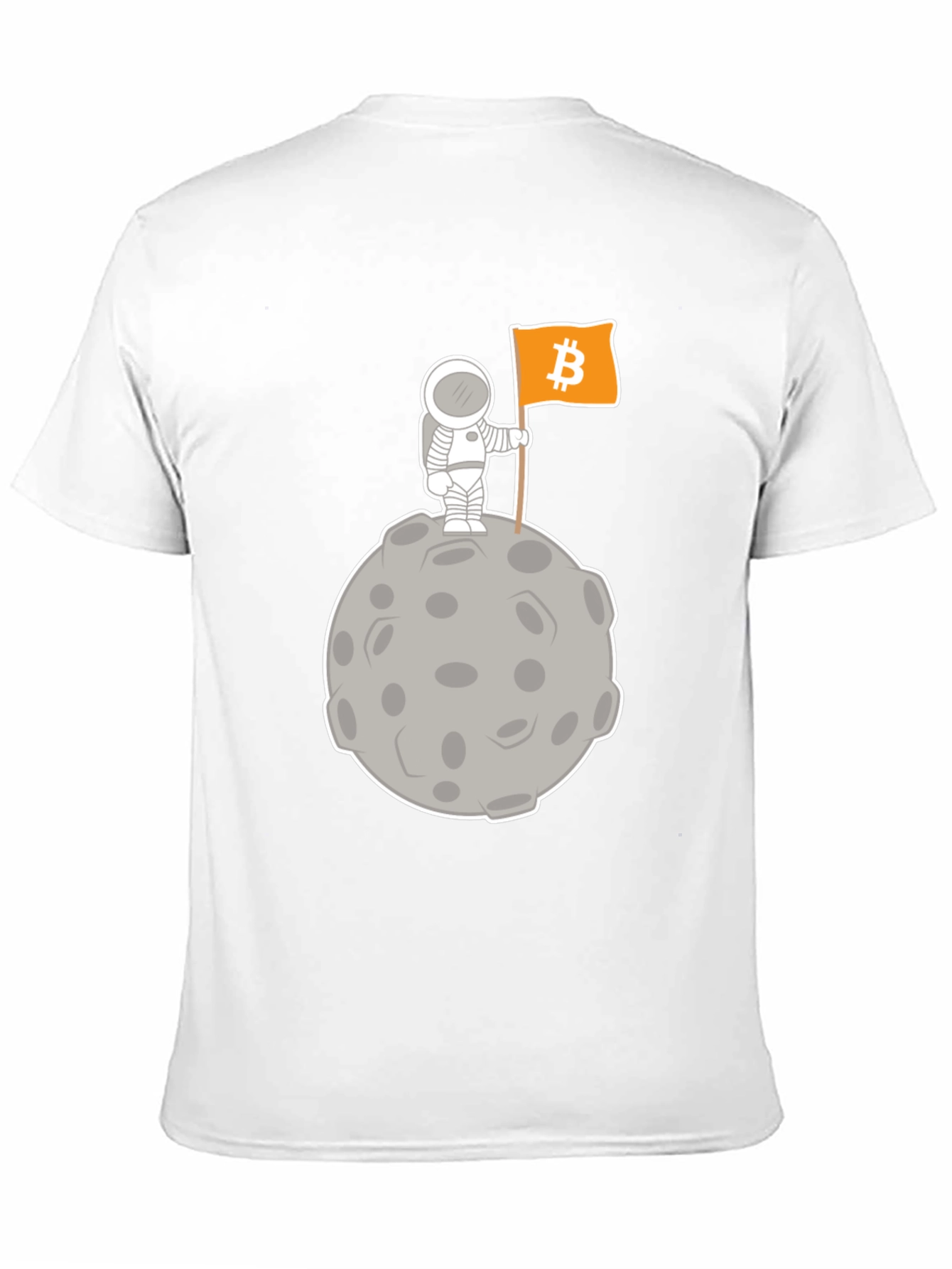 Bitcoin Astronaut T-Shirt - Crypto To The Moon!