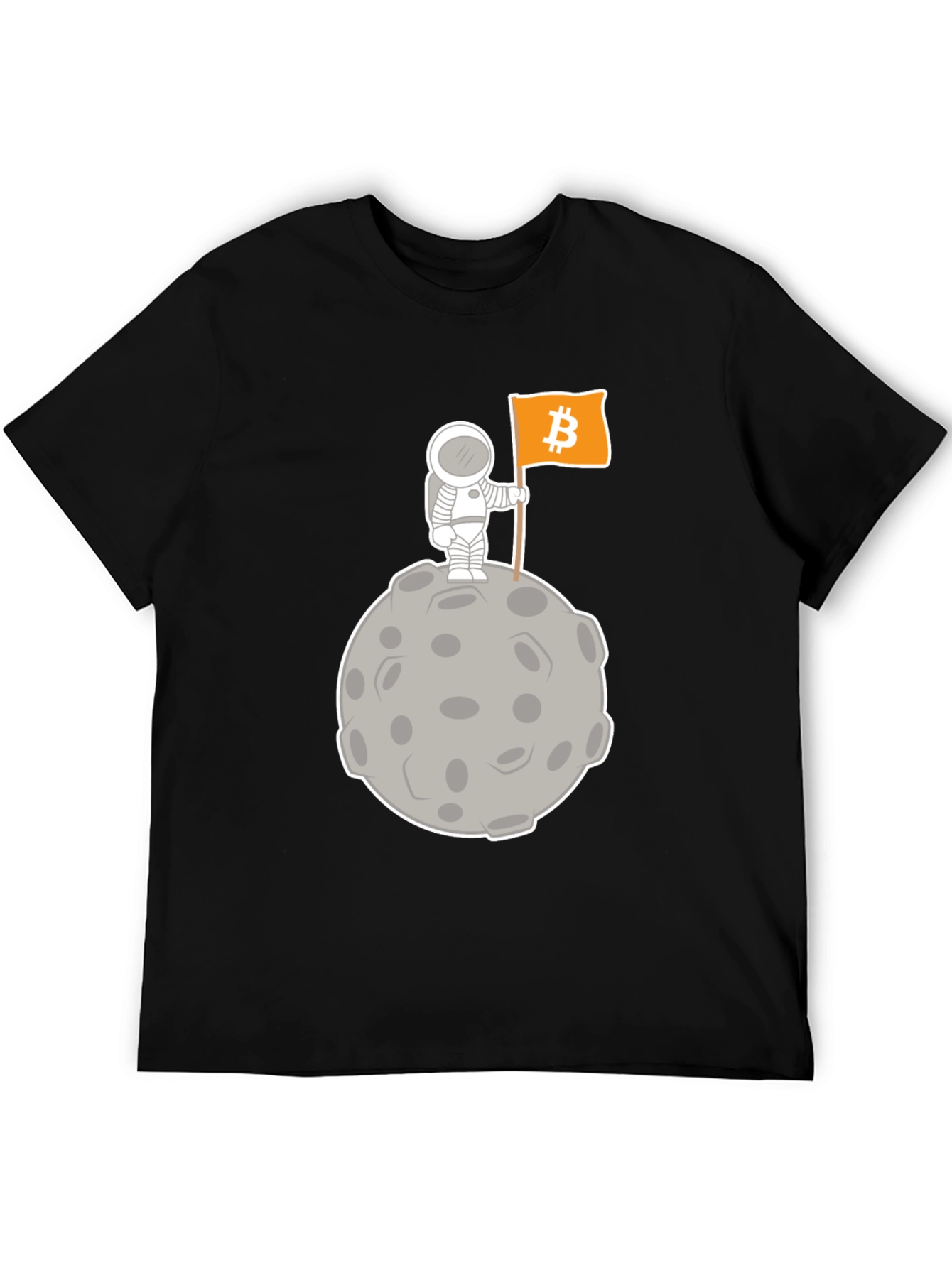Bitcoin Astronaut T-Shirt - Crypto To The Moon!