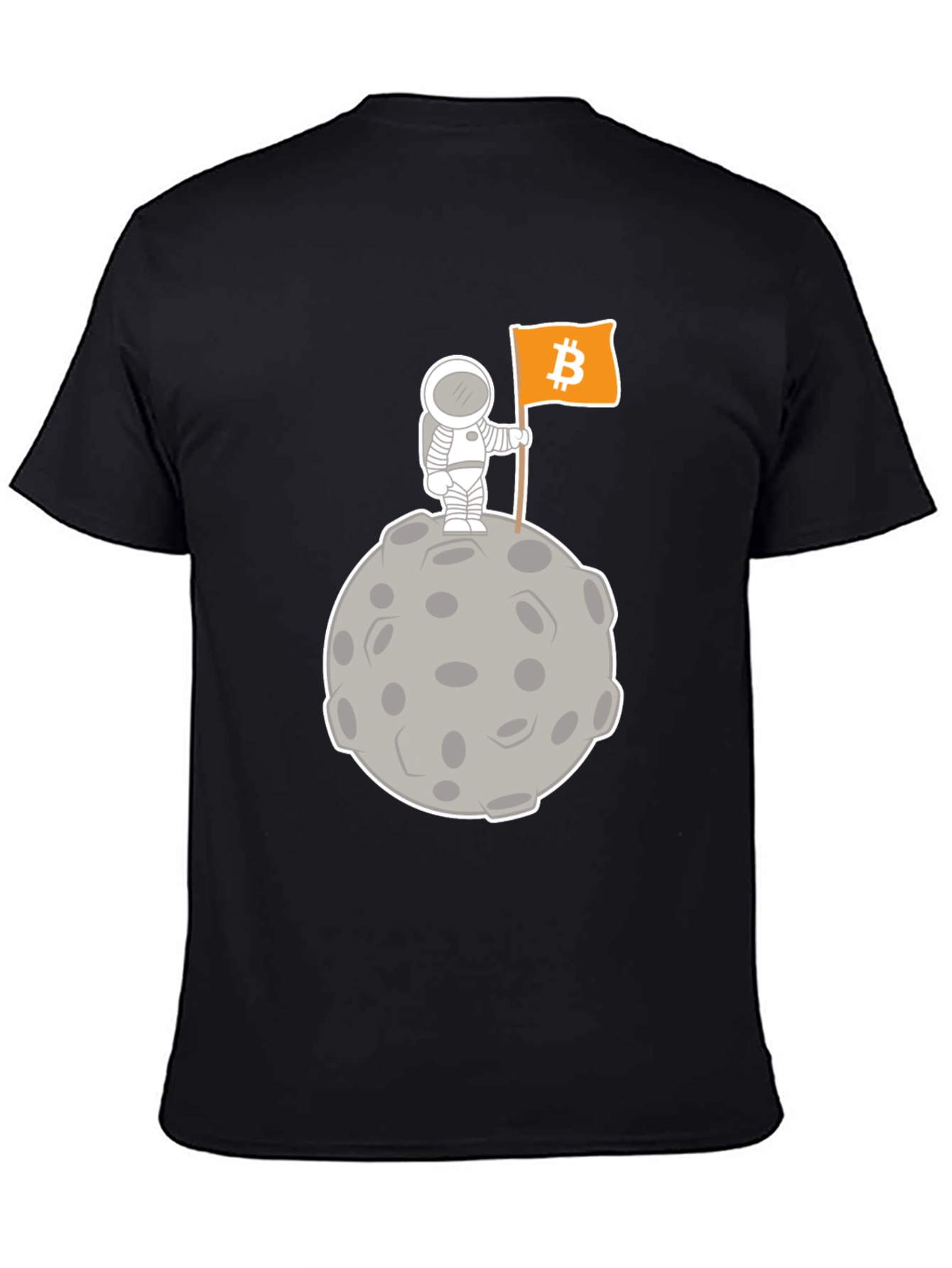Bitcoin Astronaut T-Shirt - Crypto To The Moon!