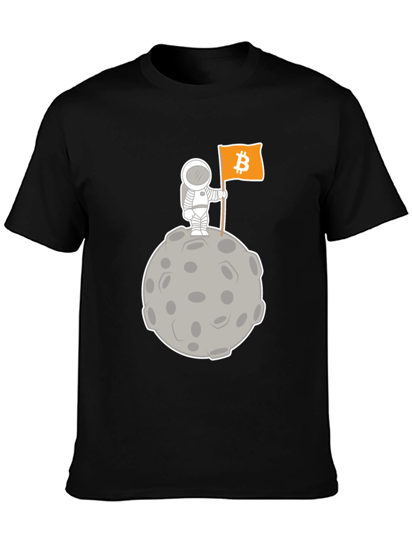 Bitcoin Astronaut T-Shirt - Crypto To The Moon!