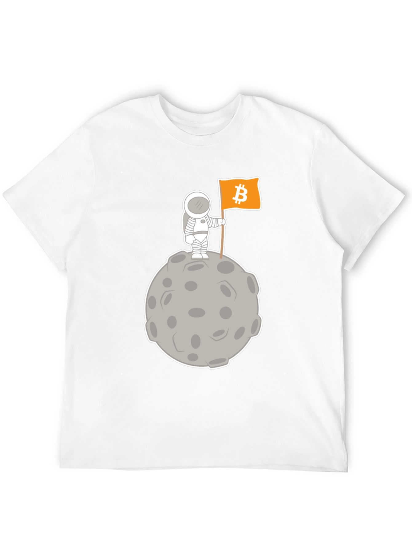 Bitcoin Astronaut T-Shirt - Crypto To The Moon!