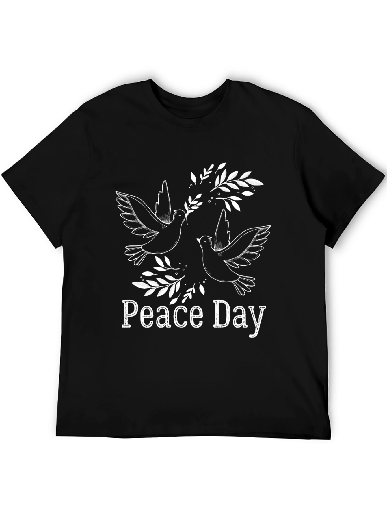 Peace Day Dove Graphic T-Shirt