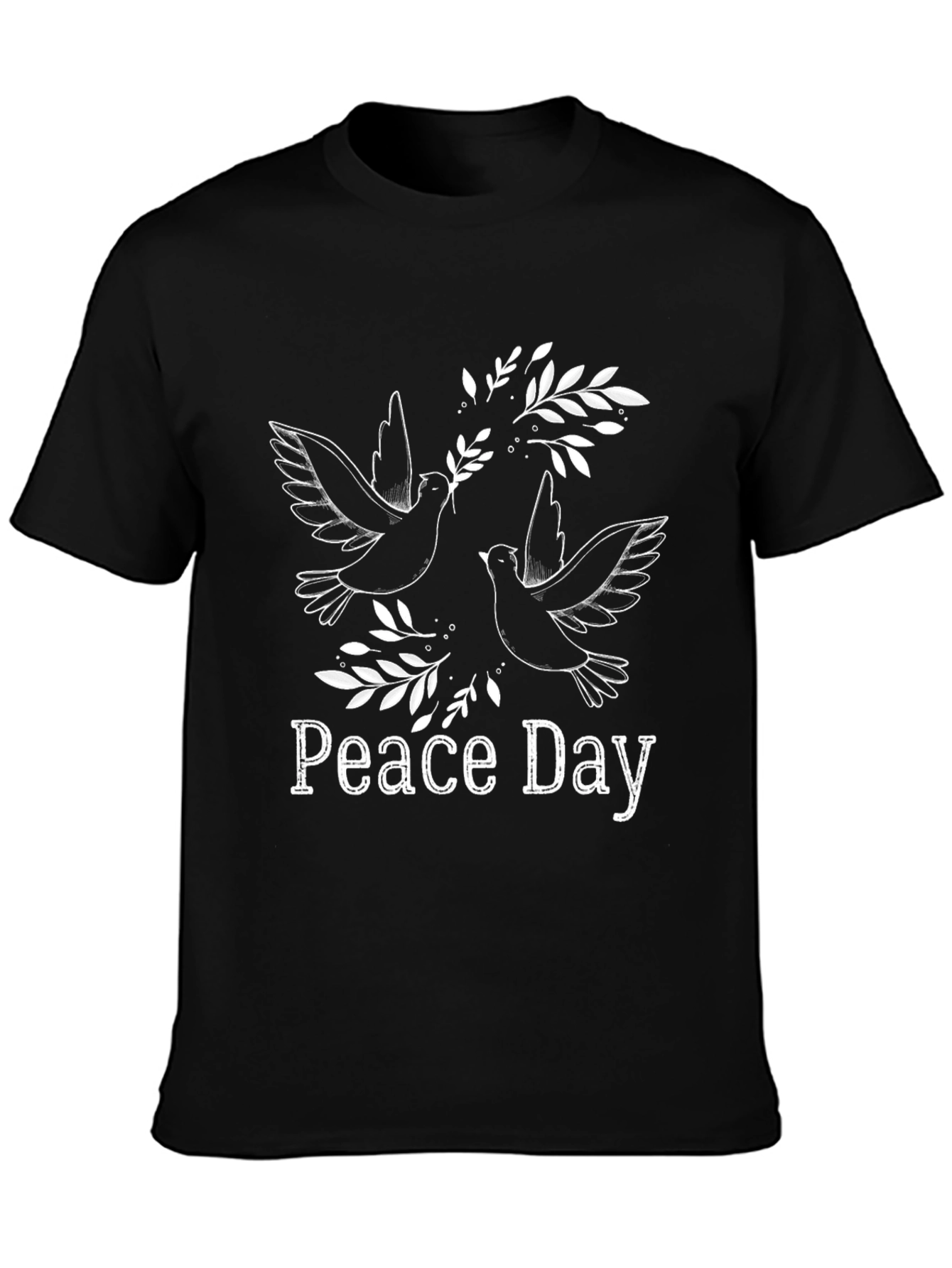 Peace Day Dove Graphic T-Shirt