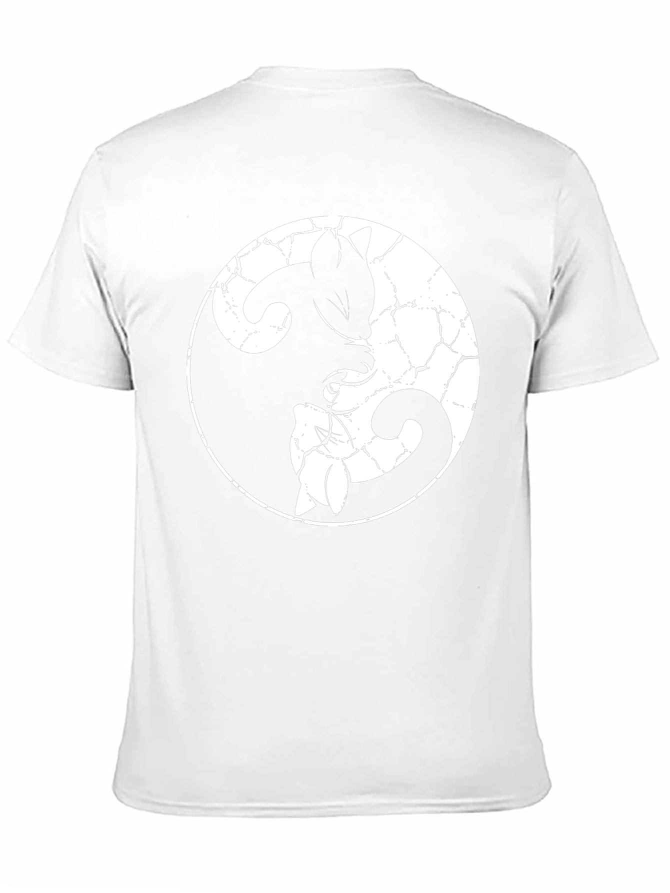 Yin Yang Cats T-Shirt - Balance and Style