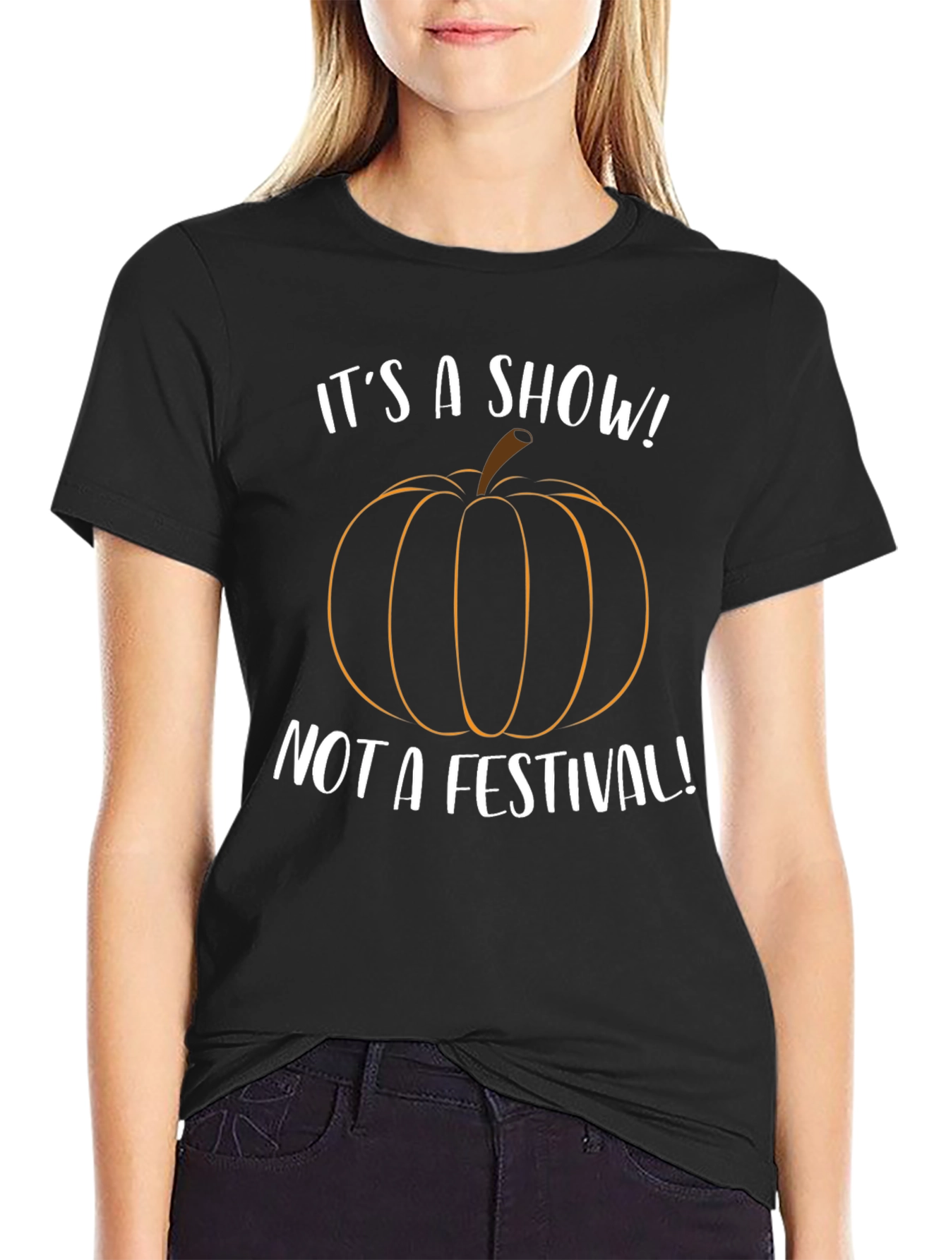 Its a Show! Pumpkin Graphic Tee