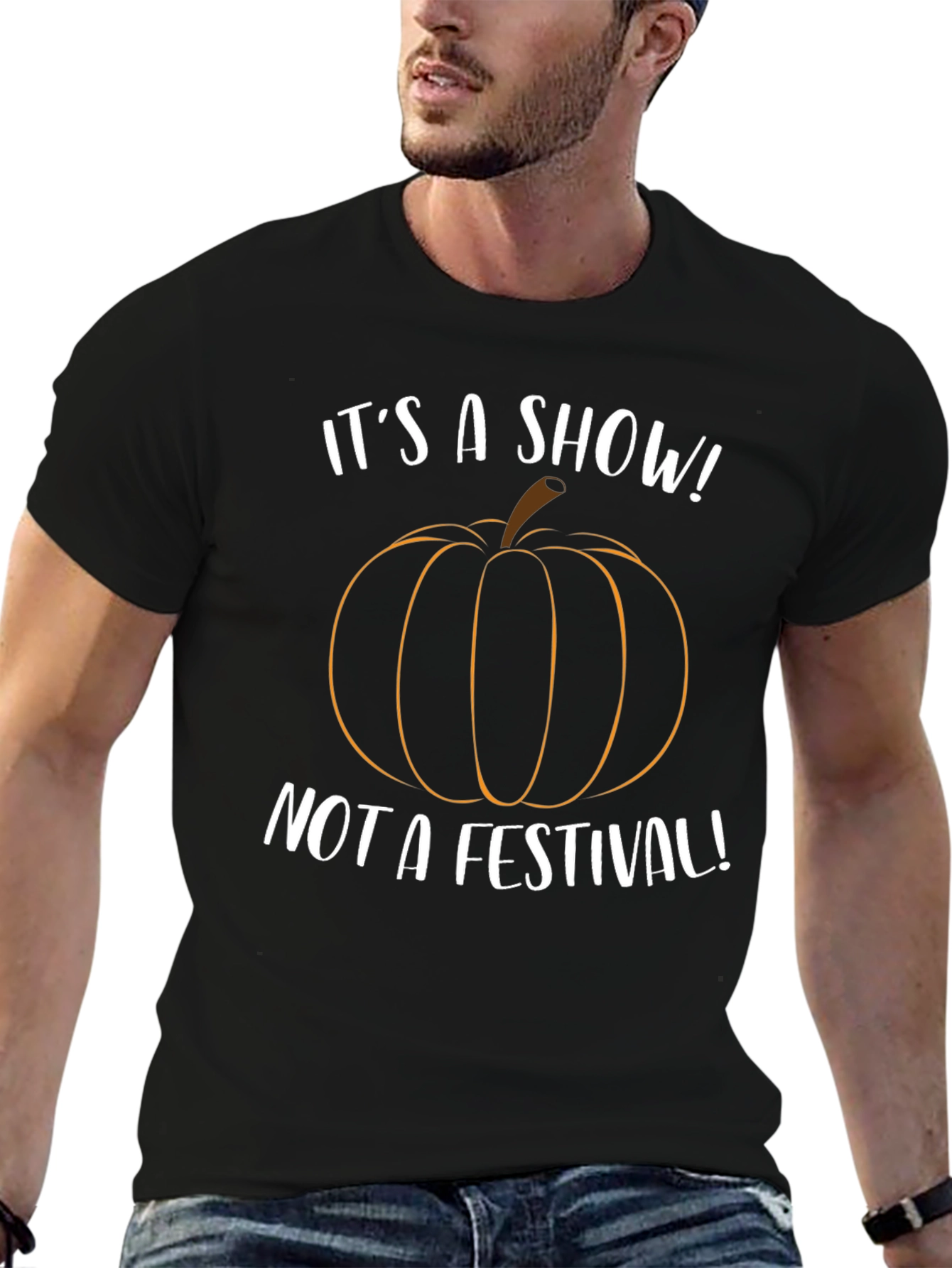 Its a Show! Pumpkin Graphic Tee