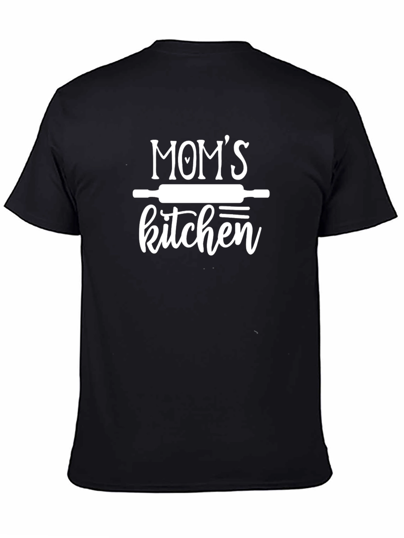 Moms Kitchen T-Shirt - Black Cotton Blend
