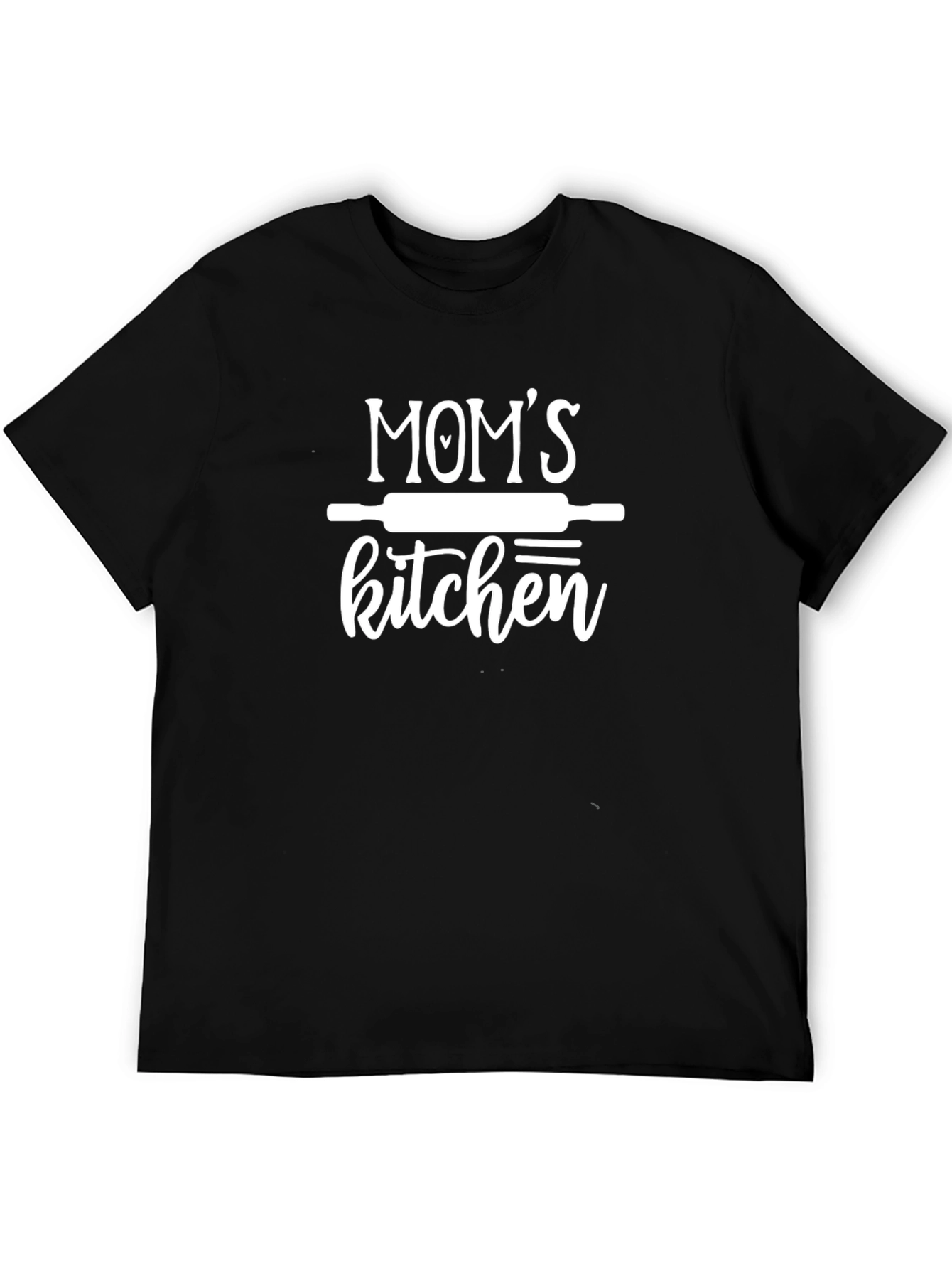 Moms Kitchen T-Shirt - Black Cotton Blend