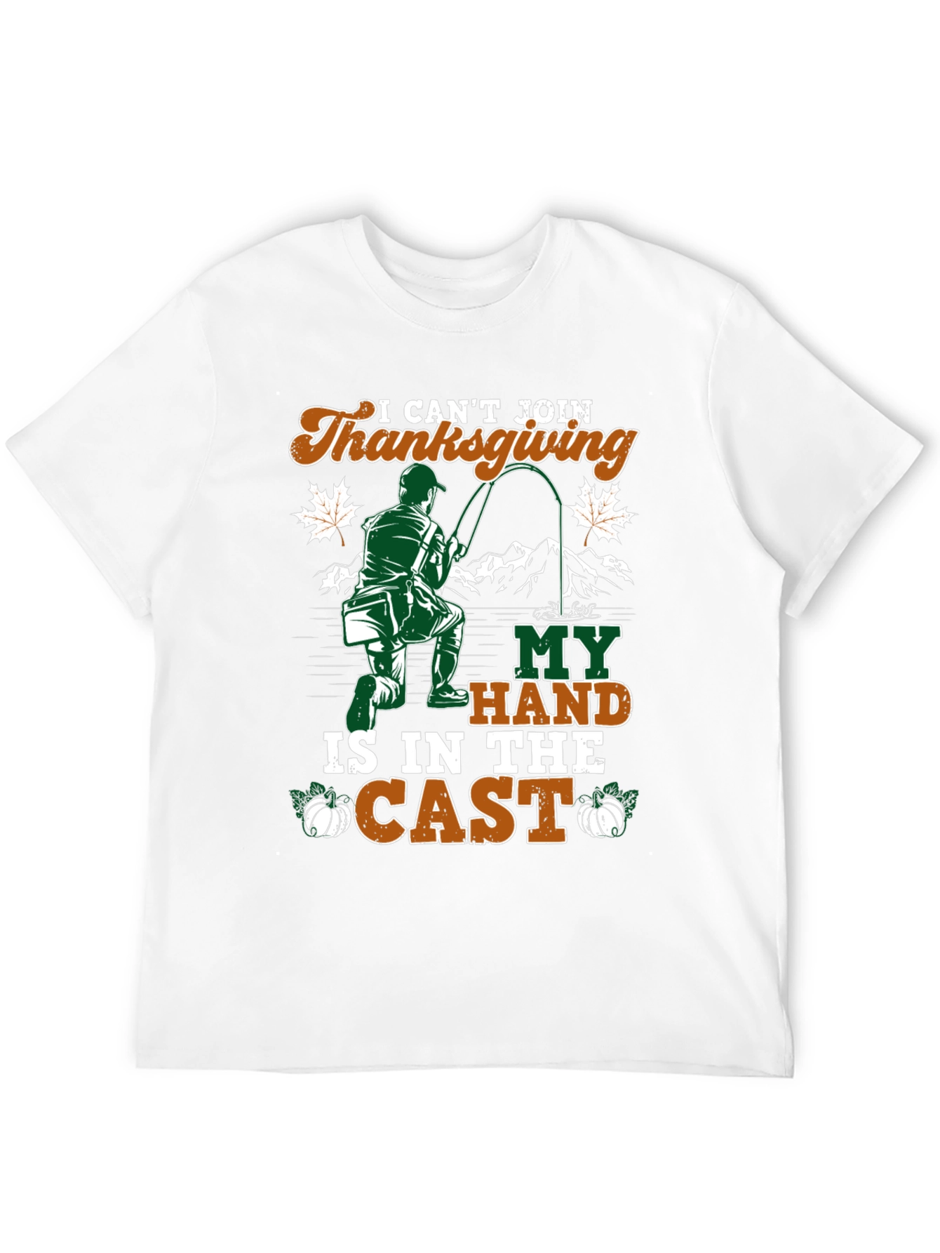 Thanksgiving Fishing T-Shirt