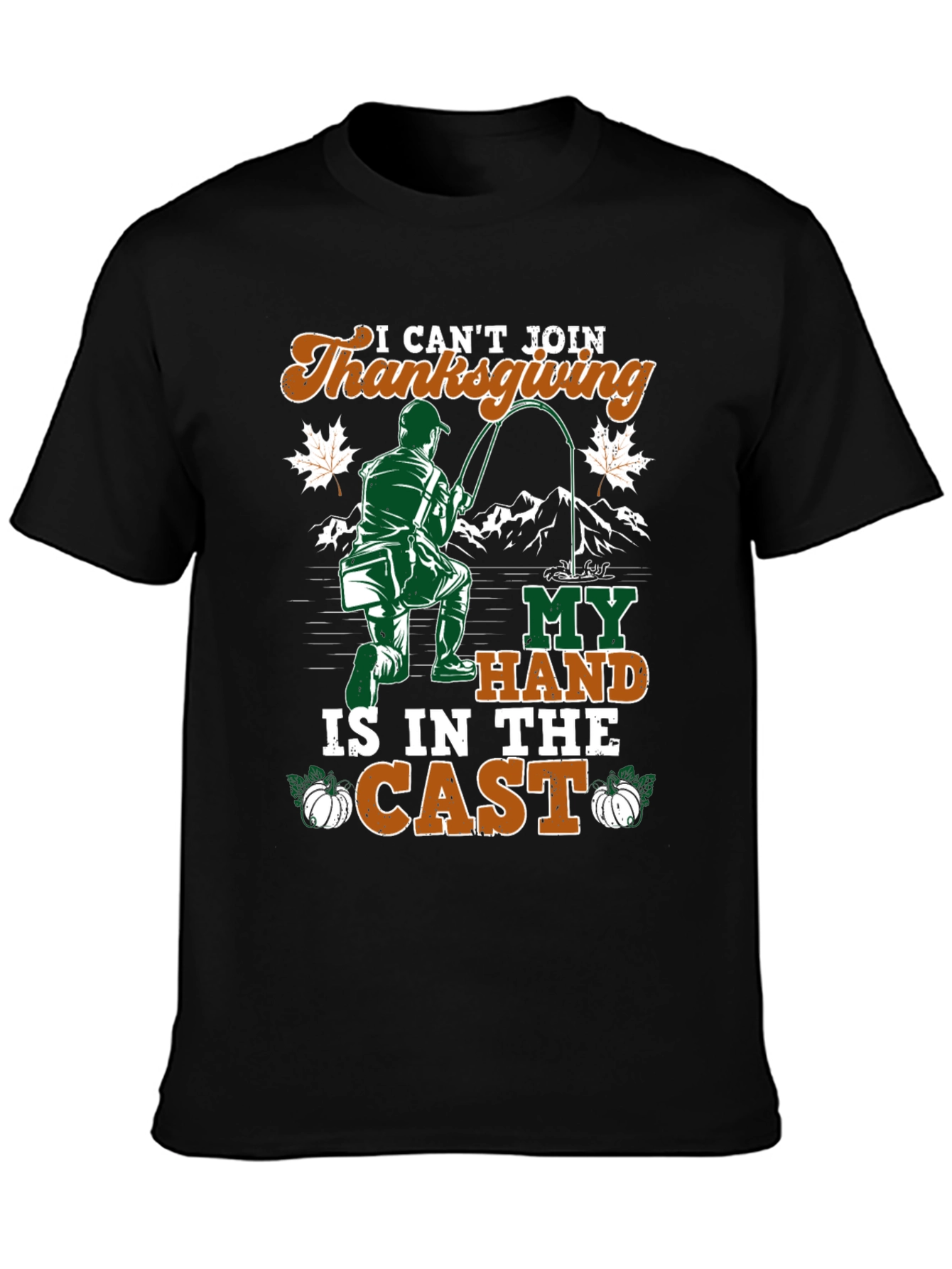 Thanksgiving Fishing T-Shirt