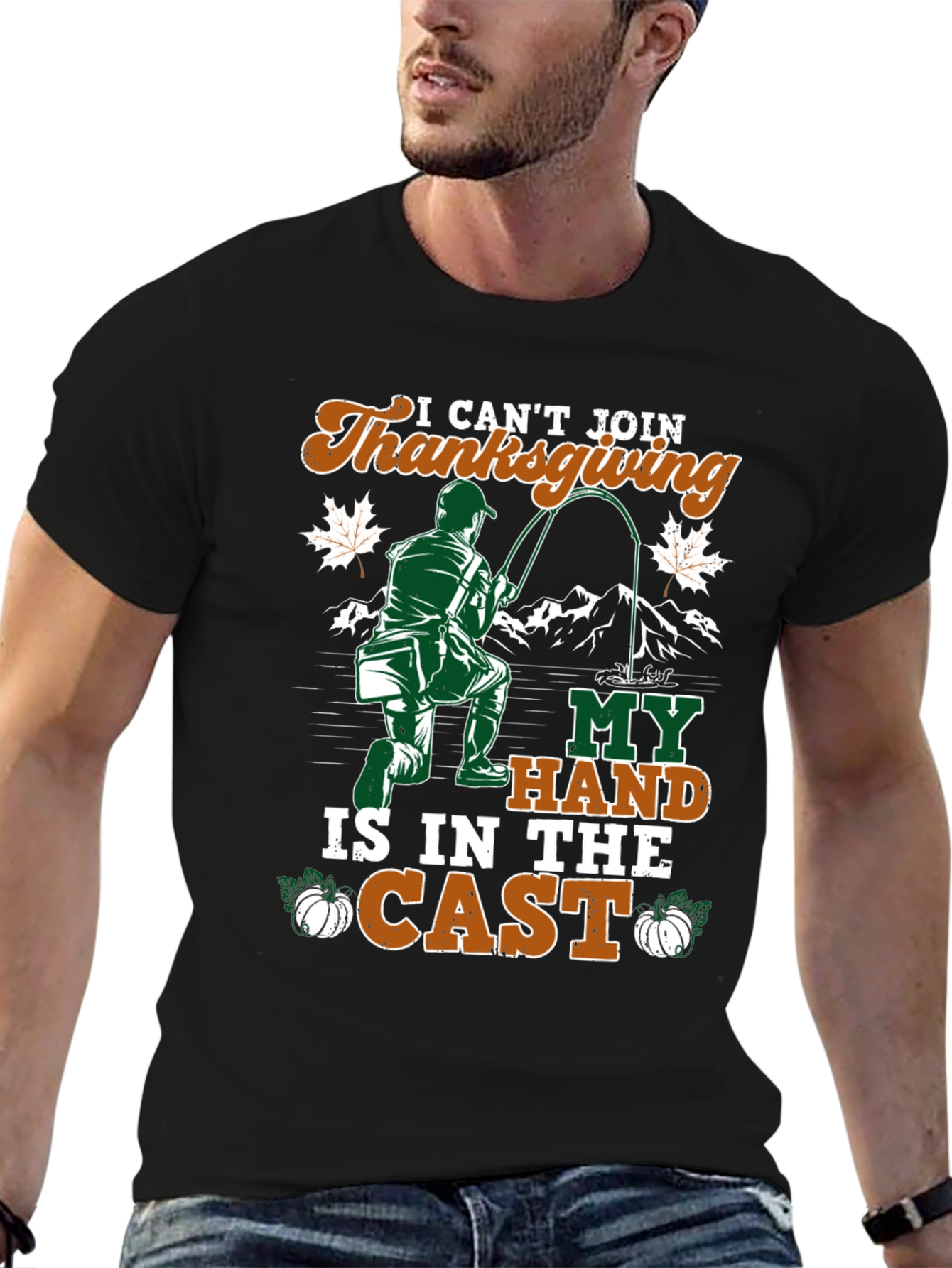 Thanksgiving Fishing T-Shirt