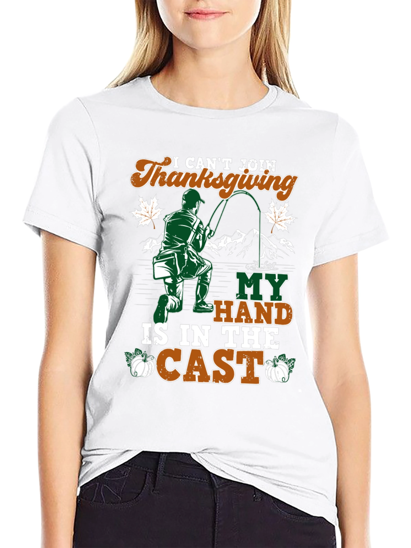 Thanksgiving Fishing T-Shirt