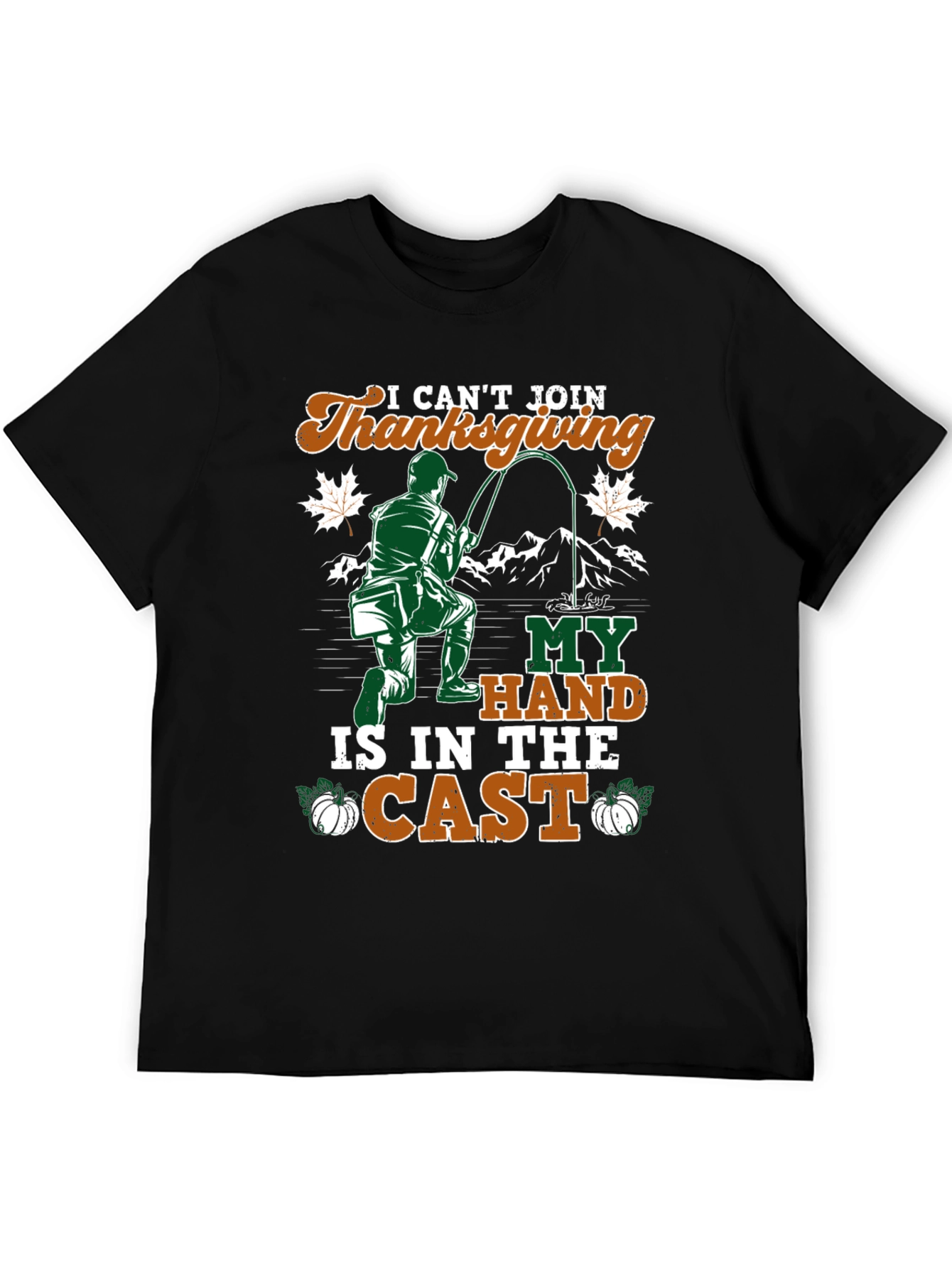 Thanksgiving Fishing T-Shirt