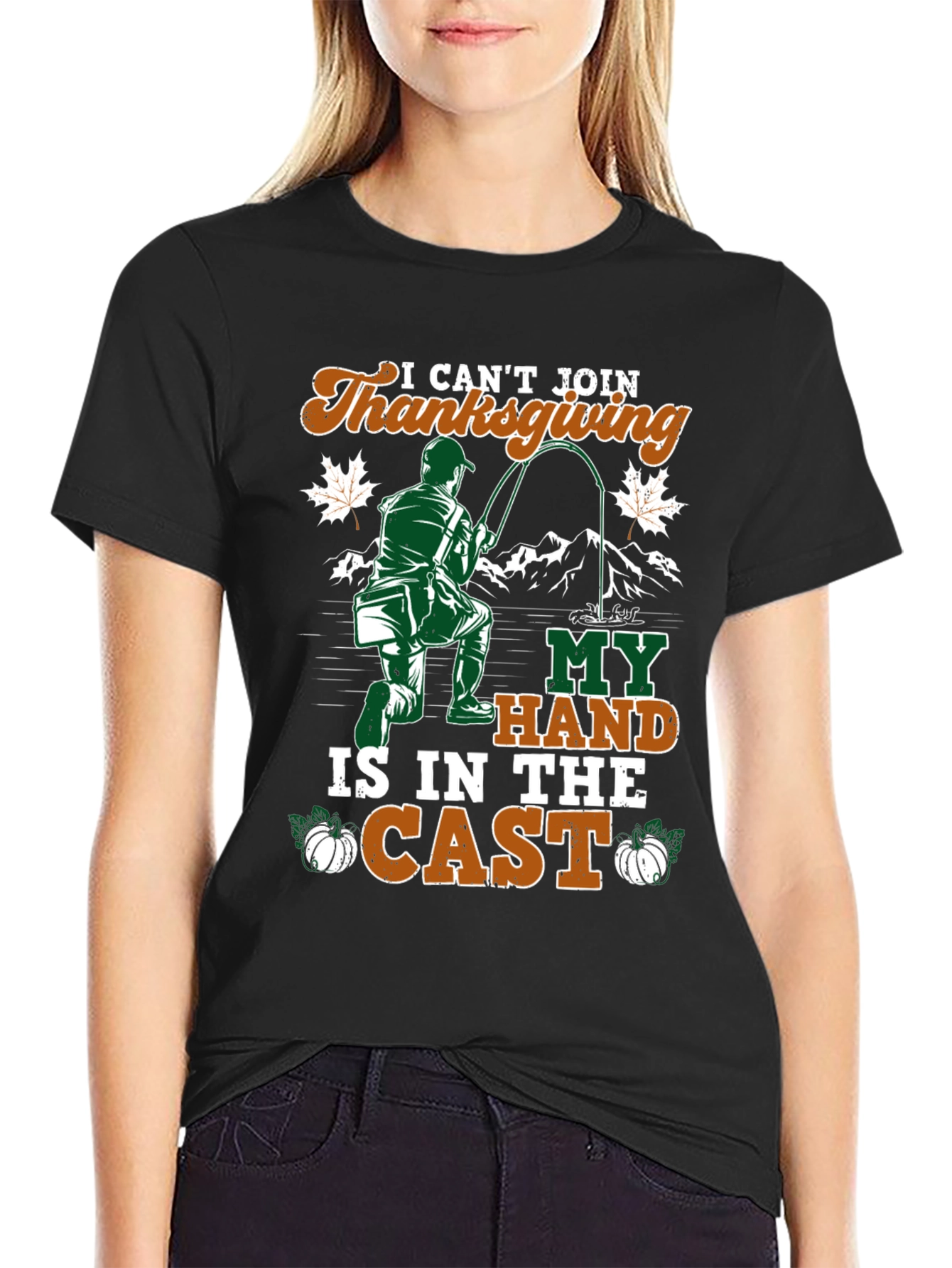 Thanksgiving Fishing T-Shirt